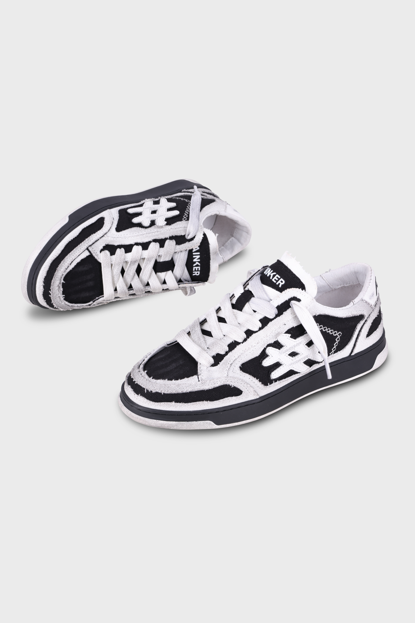 Lay Up Canvas Black/White