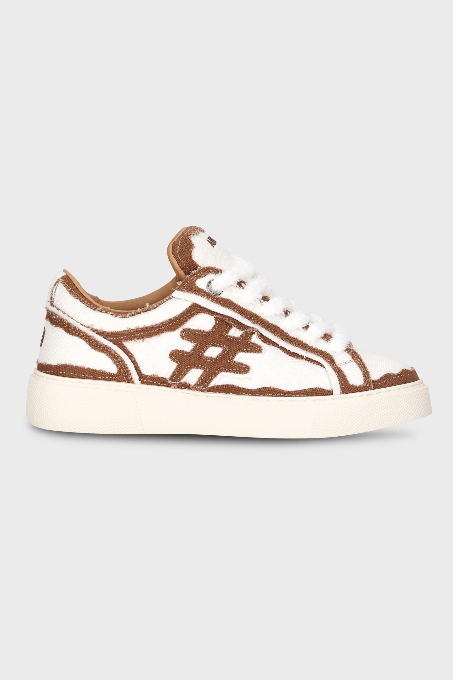 Pivot White/Brown Canvas