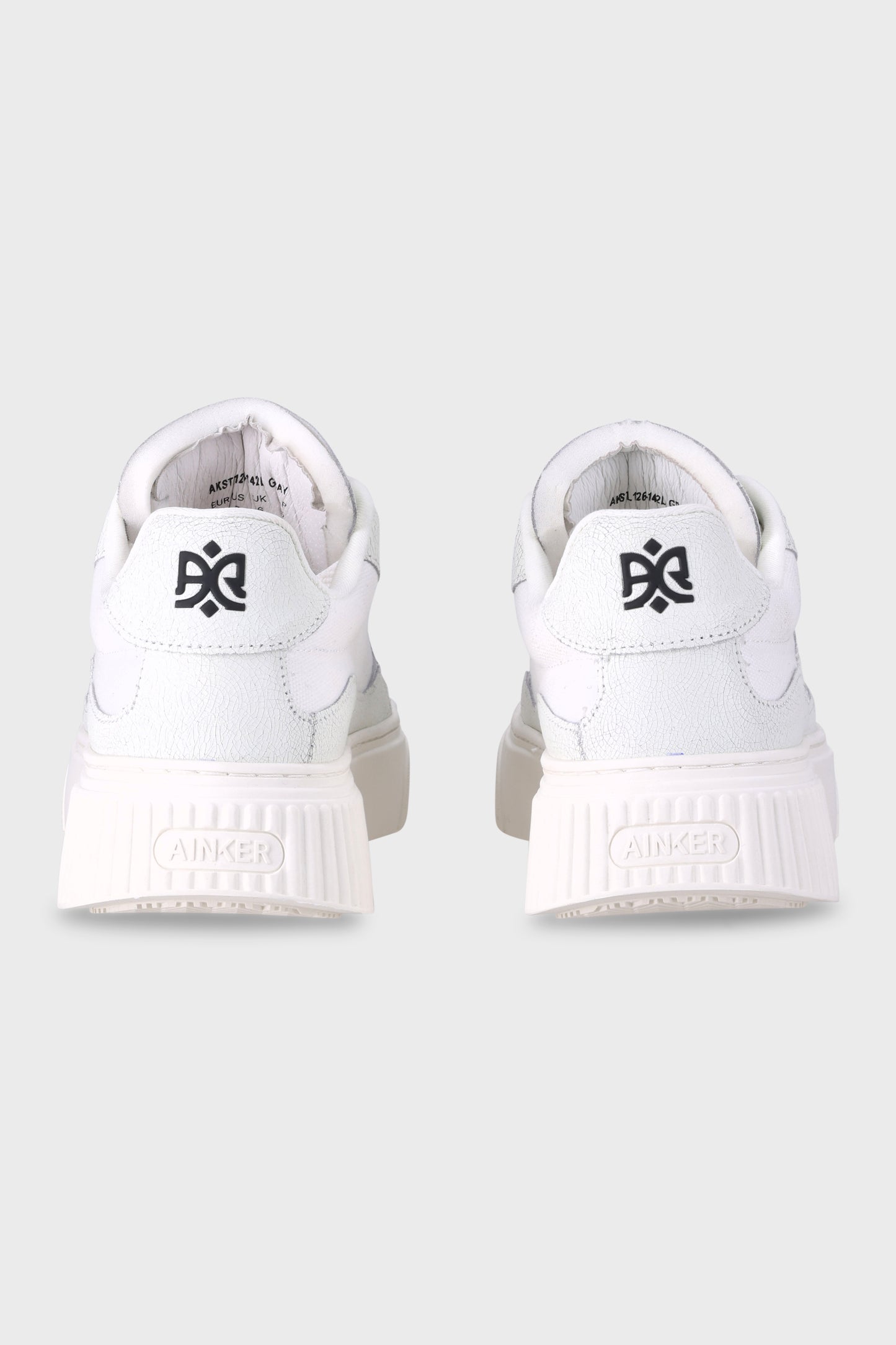 Star Line Cracked Gray Leather