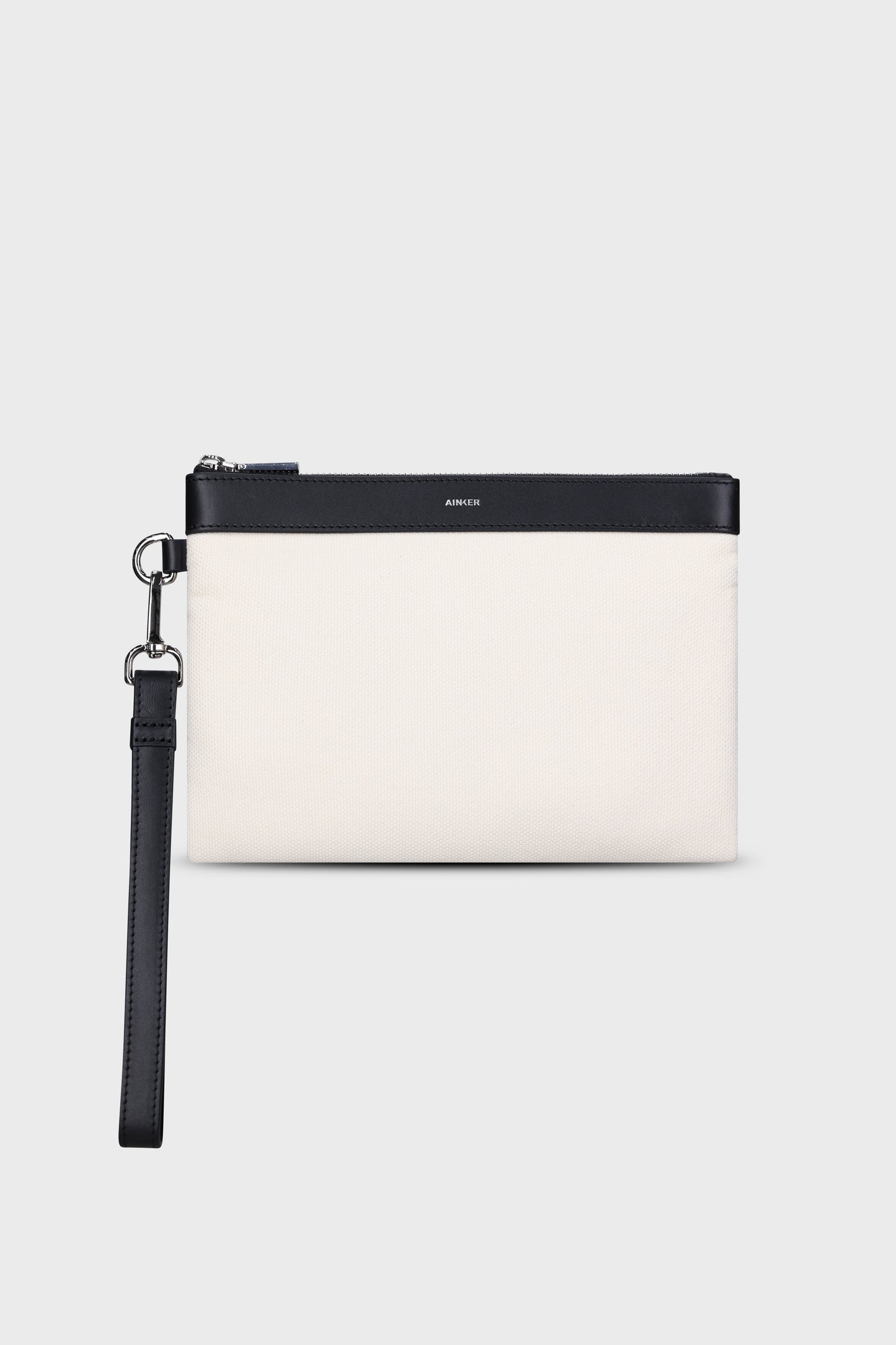 Off-White Canvas 815 Clutch Bag