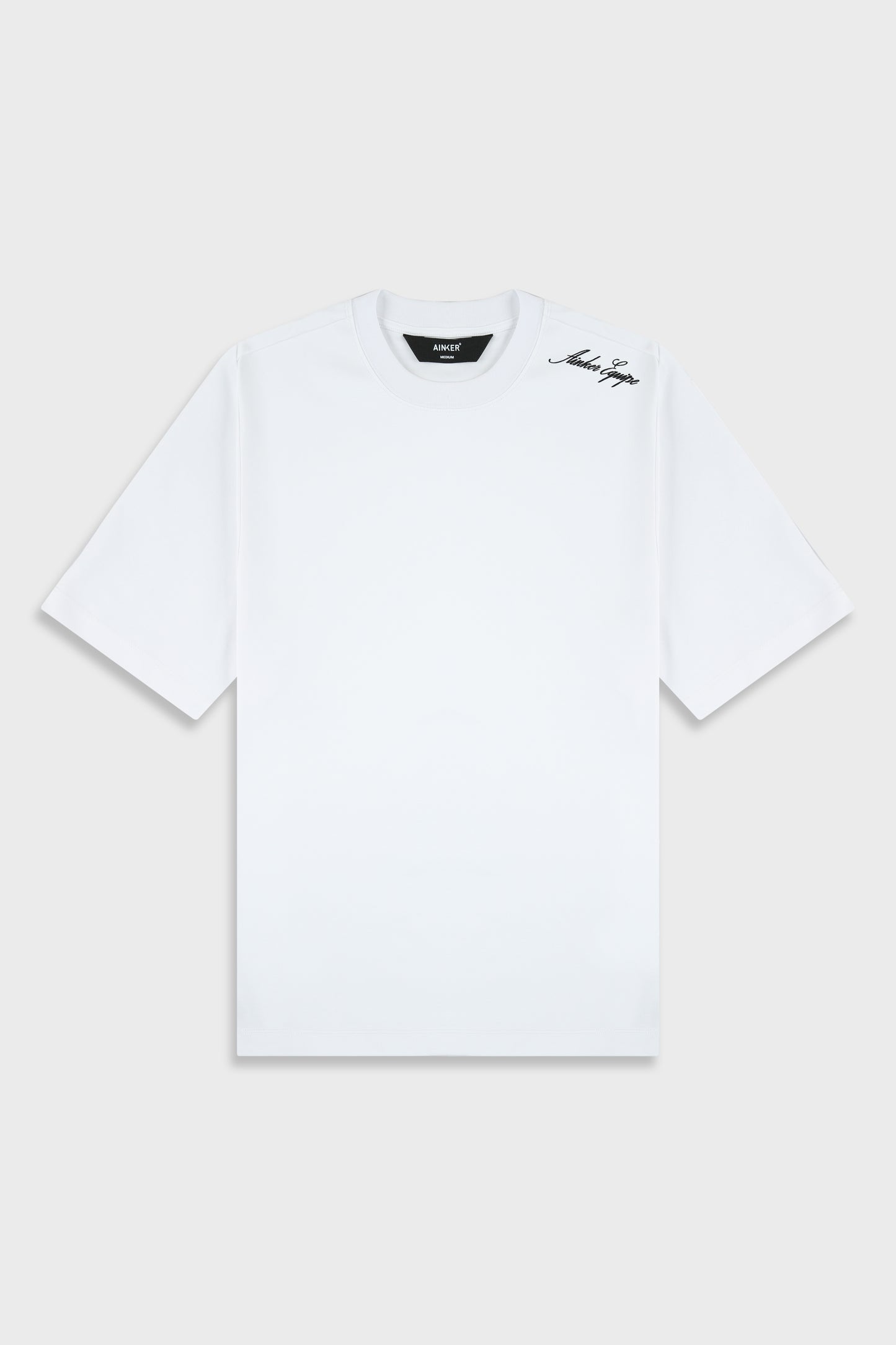 Mercerized 747 White T-Shirt
