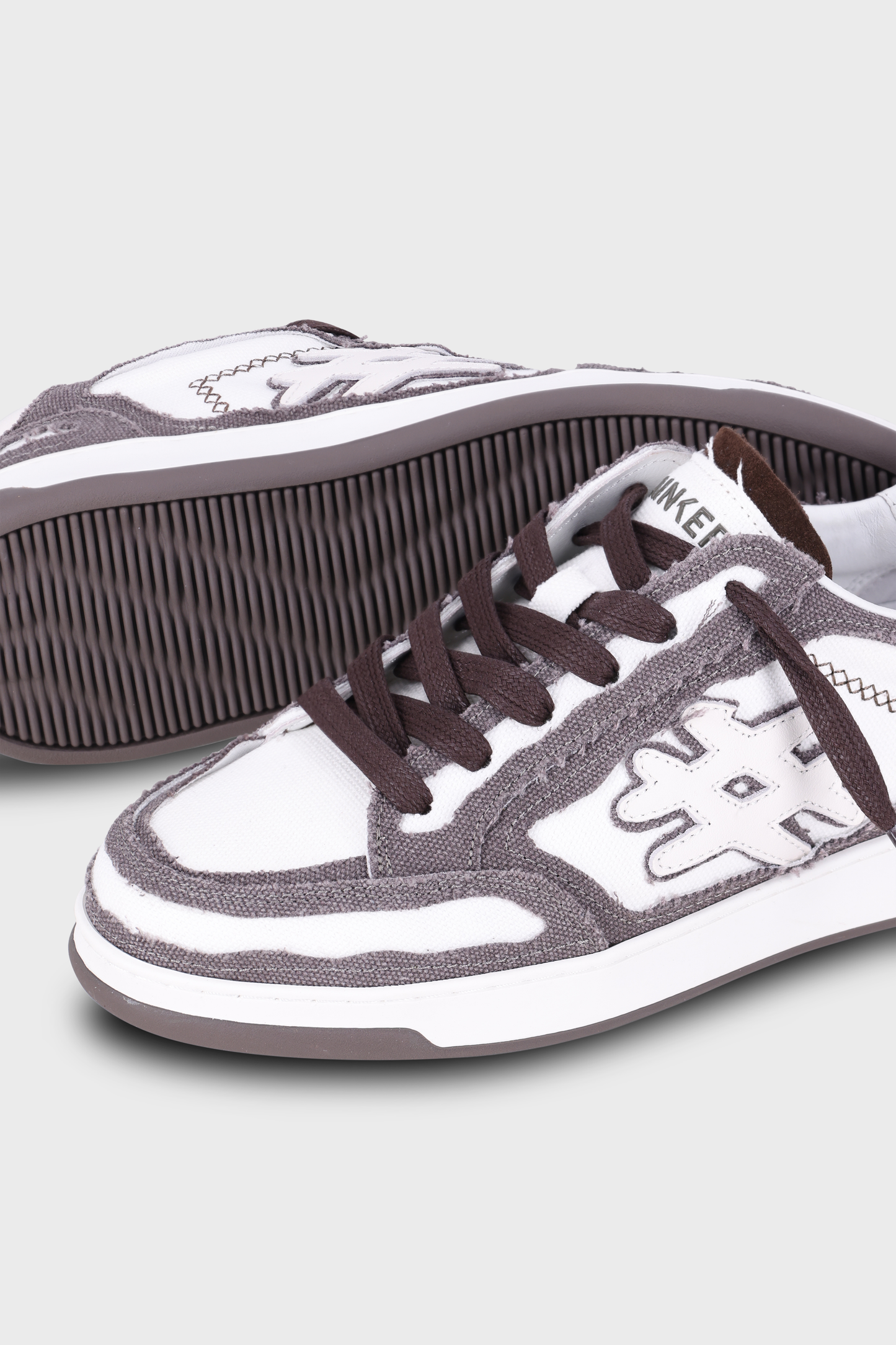 Lay Up Canvas White/Gray