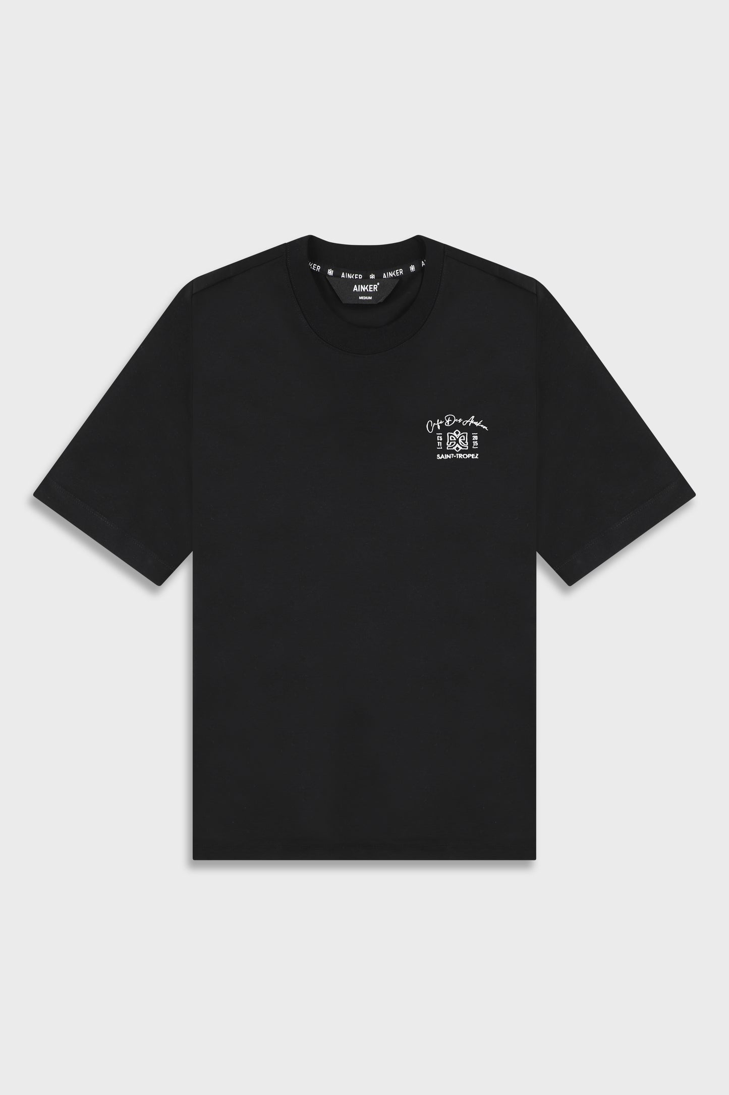 Mercerized 737 Black T-Shirt