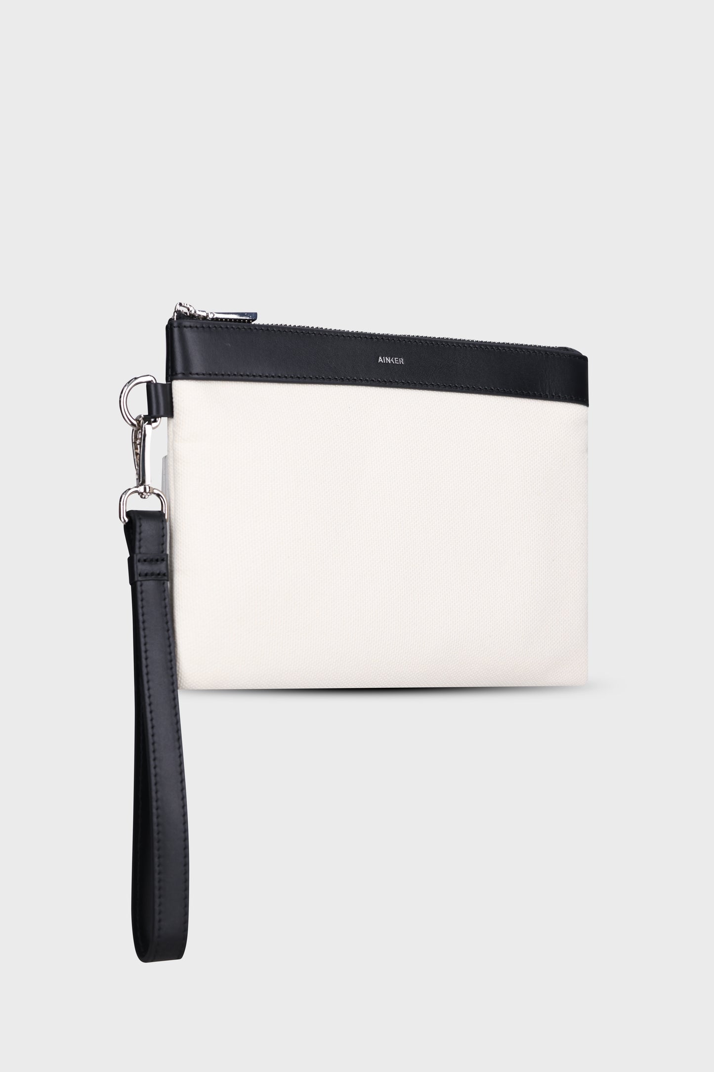 Off-White Canvas 815 Clutch Bag