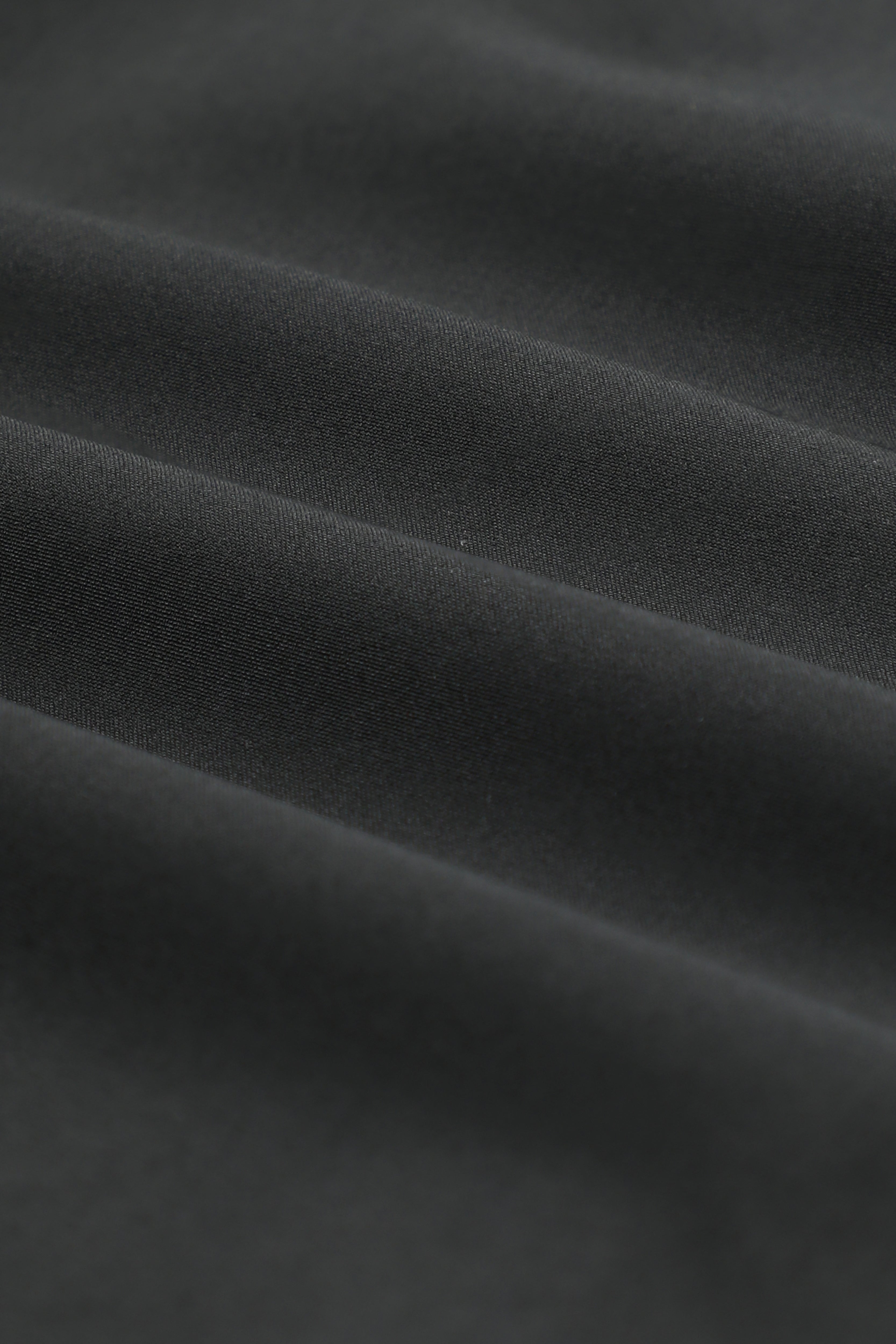 Mercerized 531 Long Black T-Shirt