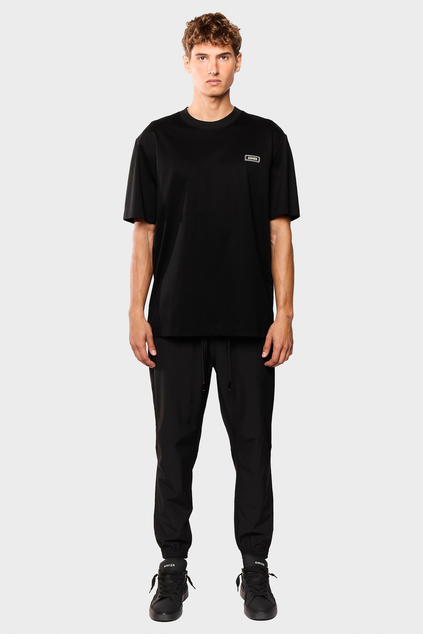 Mercerized 609 Black T-Shirt