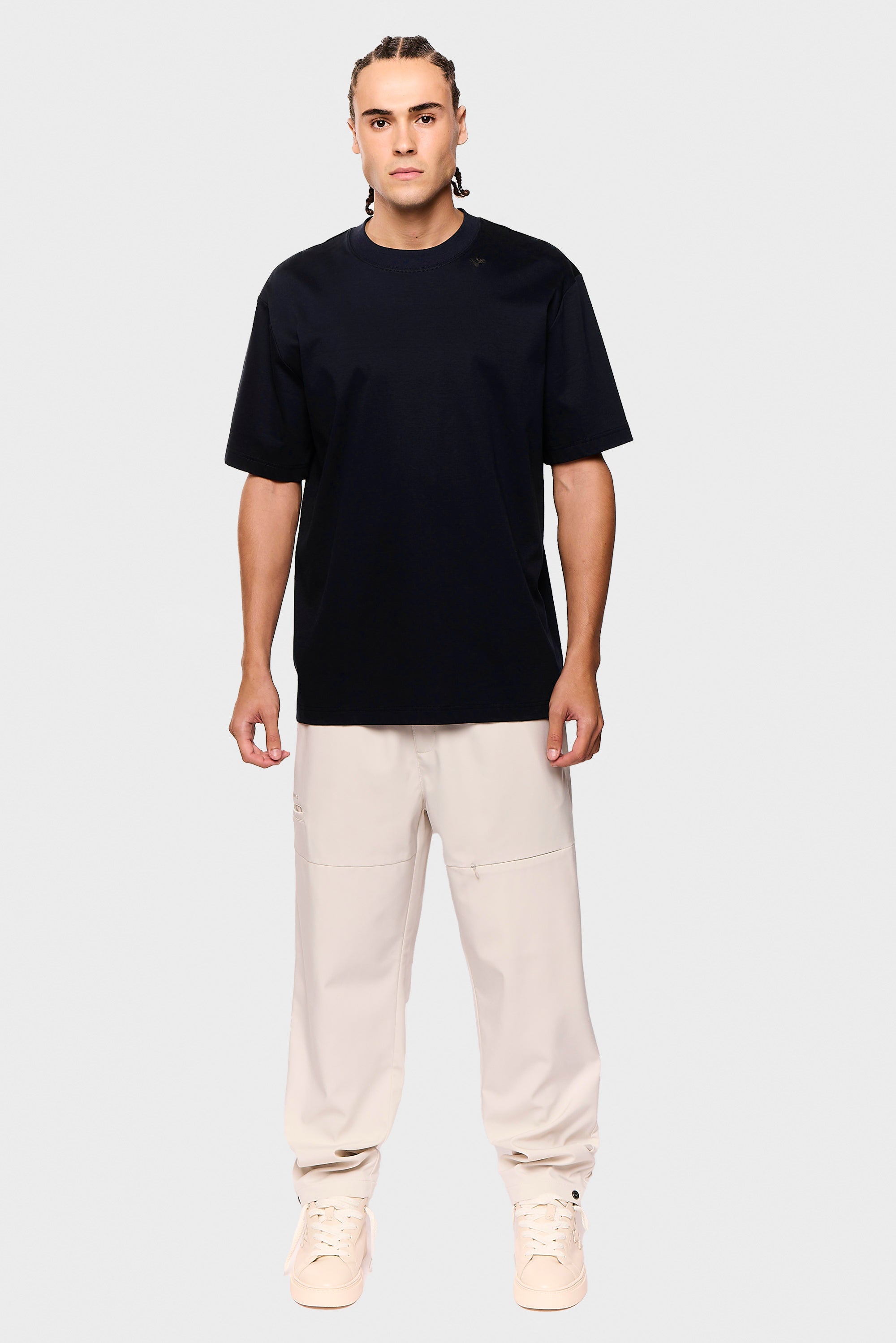 Mercerized 552 Navy T-Shirt