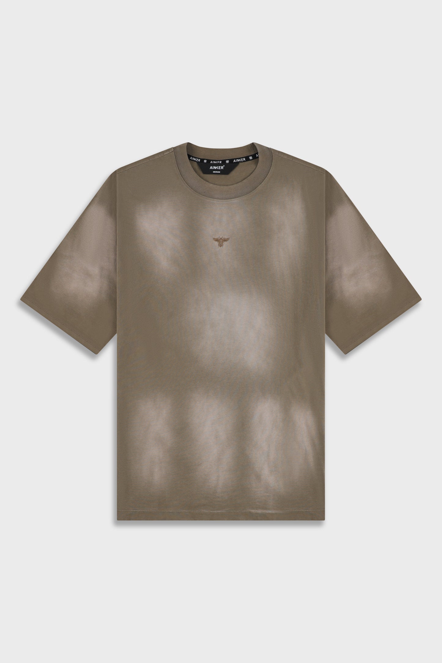 Cotton Wash 856 Brown T-Shirt