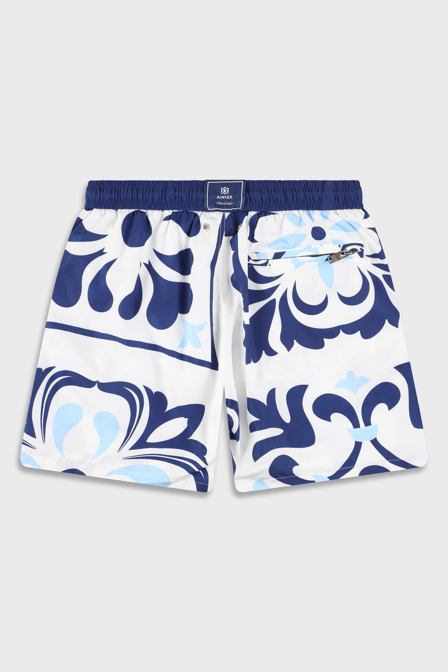 Flower 824 Blue Swimwear