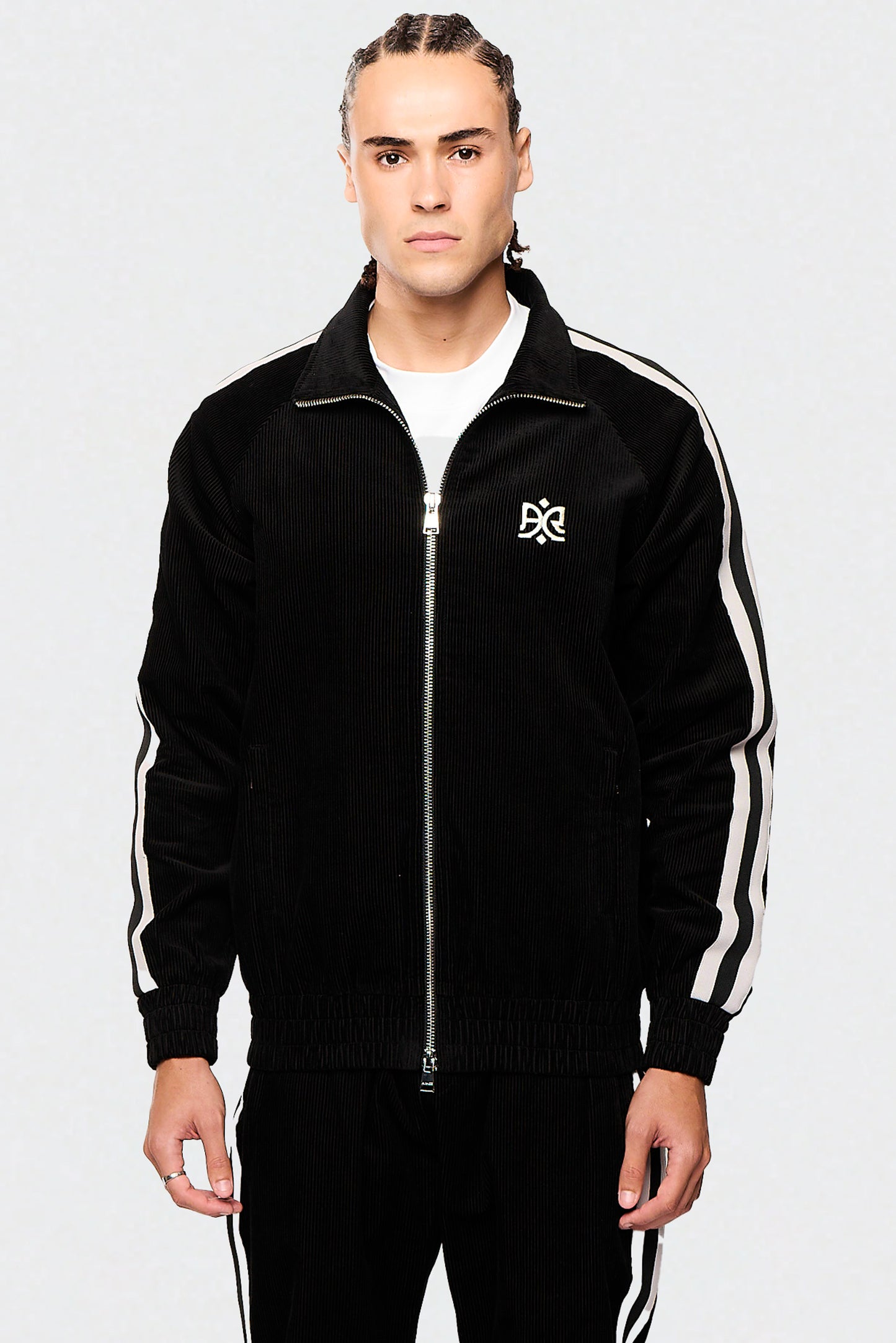 Corduroy Bands 617 Black Jacket