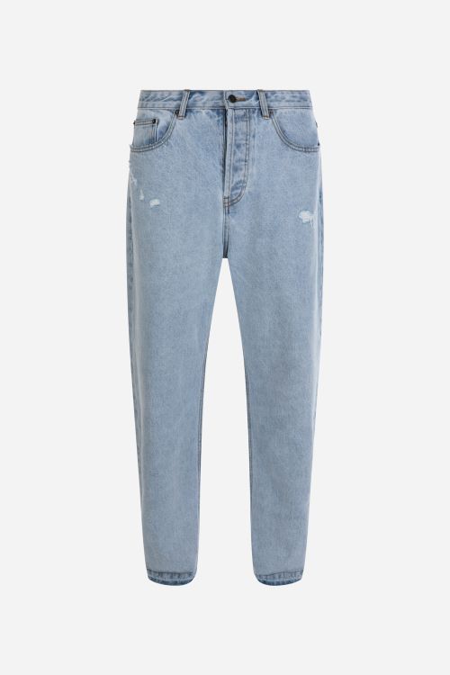 BRIGHT BLUE LOOSE JEANS