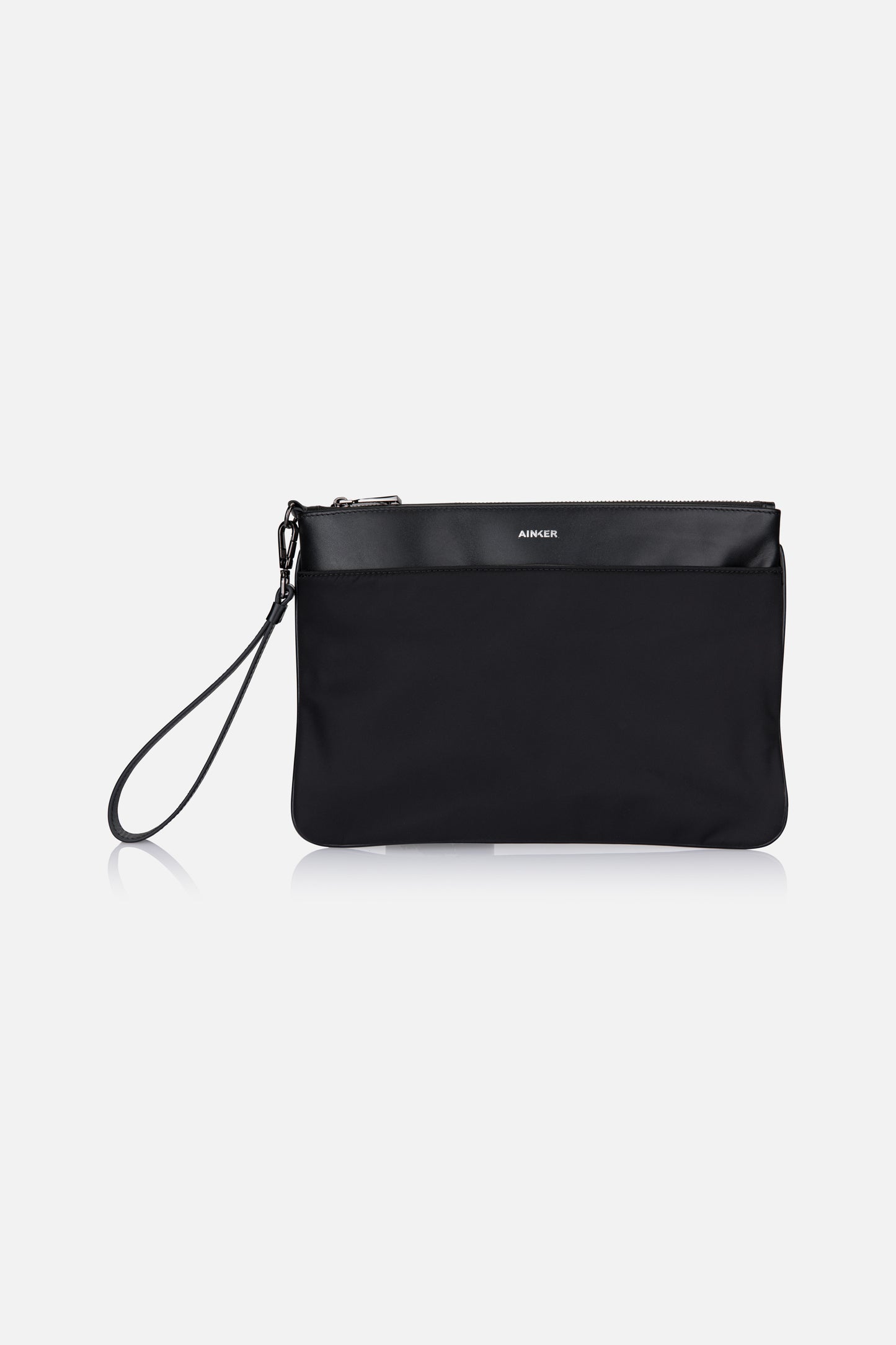 Black Clutch Nylon Bag