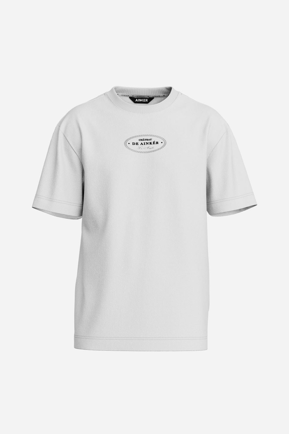 AINKER White Chateau T-Shirt