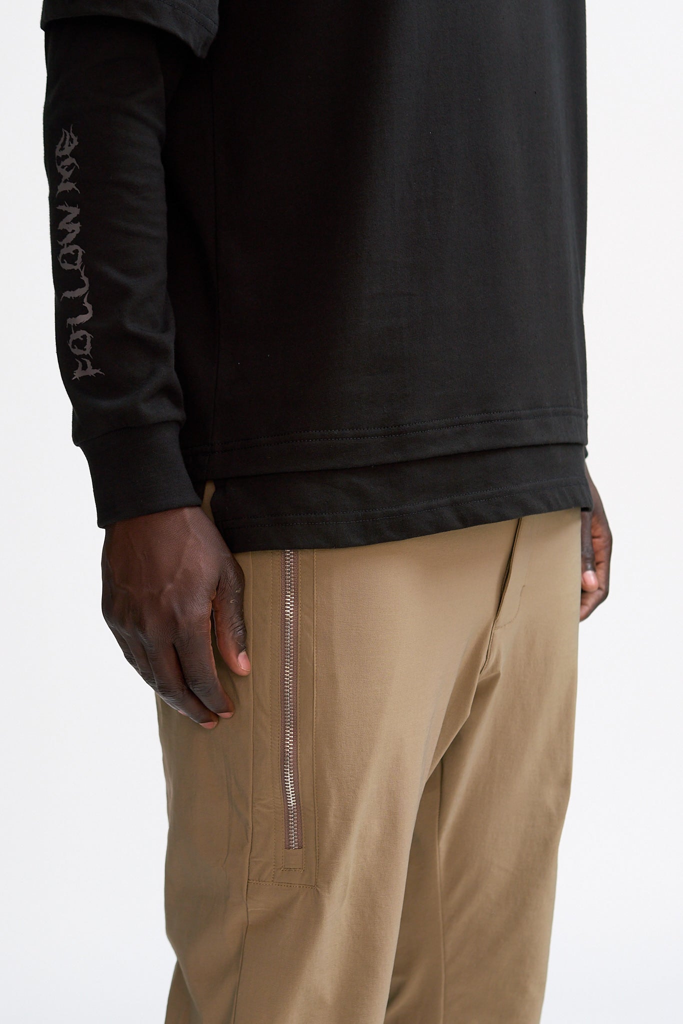 Light Green Chino Nylon Zipper