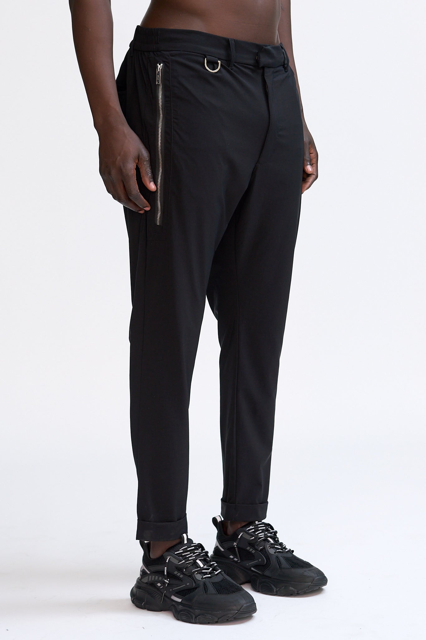 Black Chino Nylon Zipper