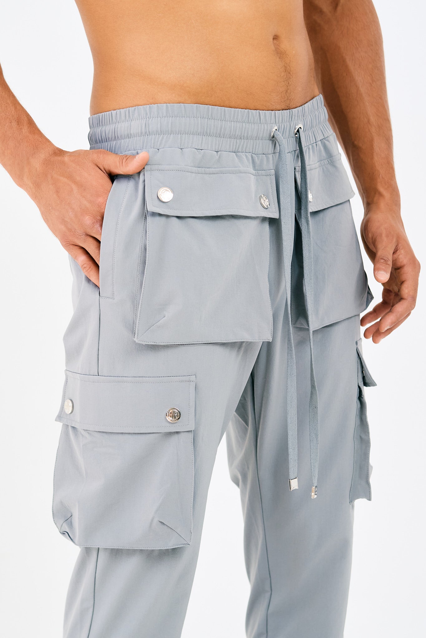 Gray FP Nylon Cargo
