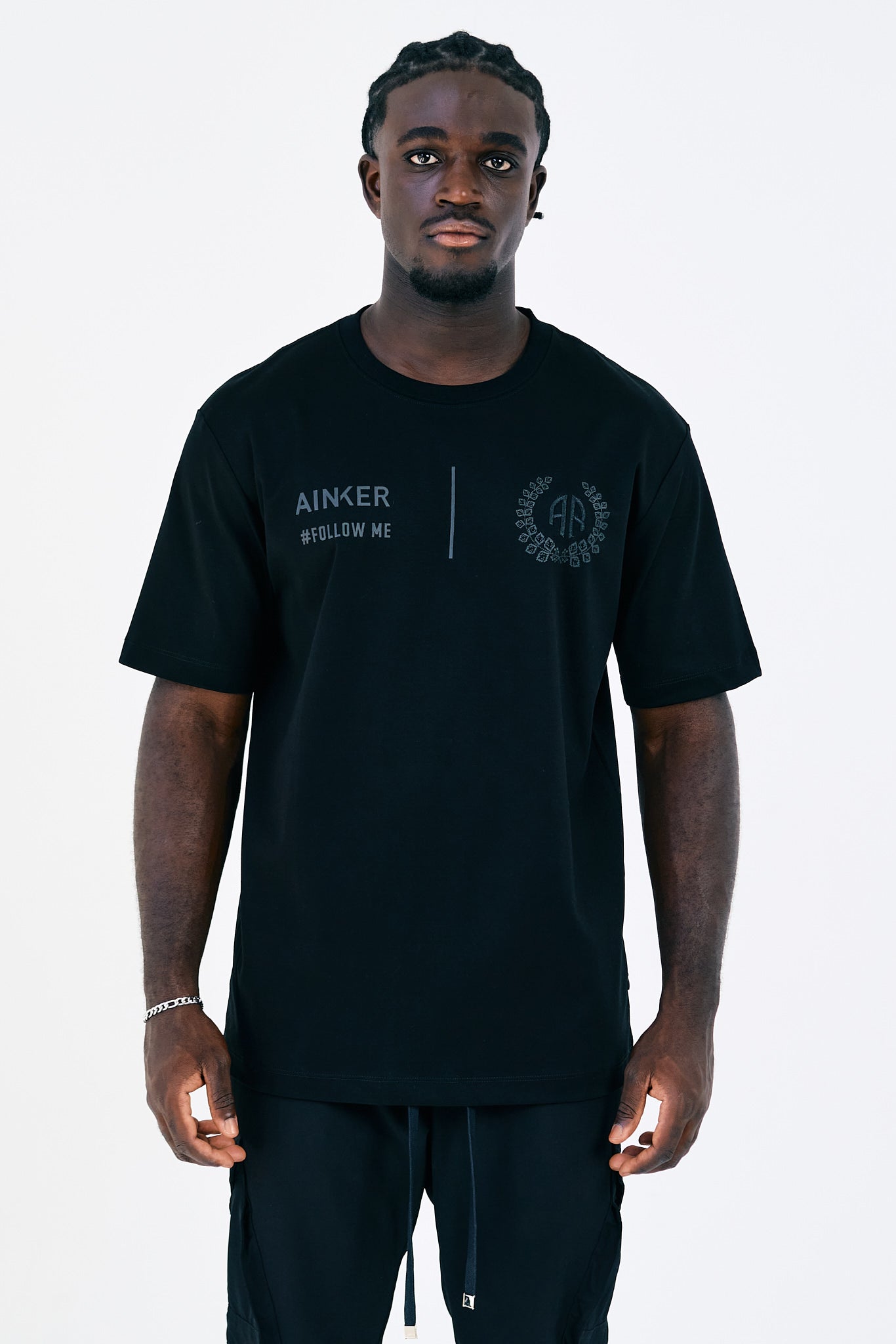 Club Black Mercerize T-Shirt