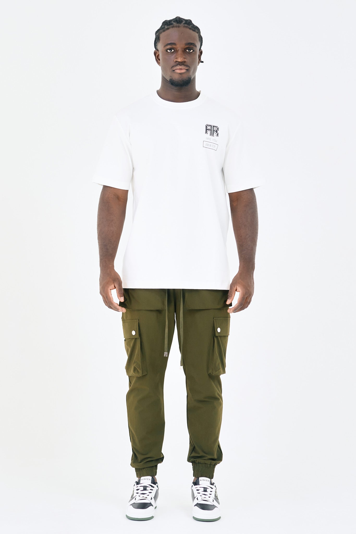 Green FP Nylon Cargo