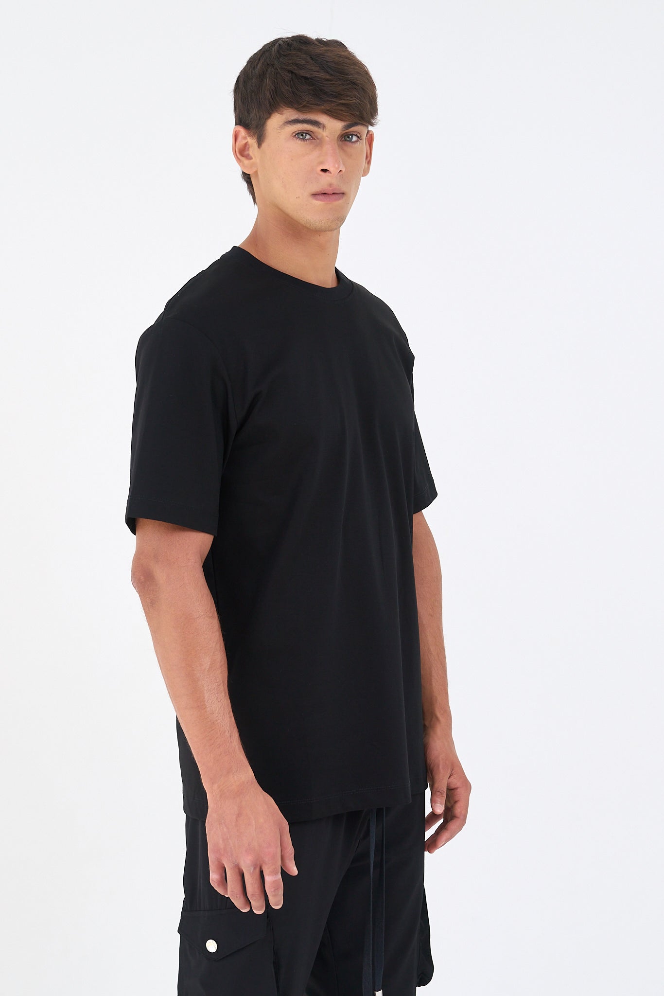 Black Mercerize T-Shirt