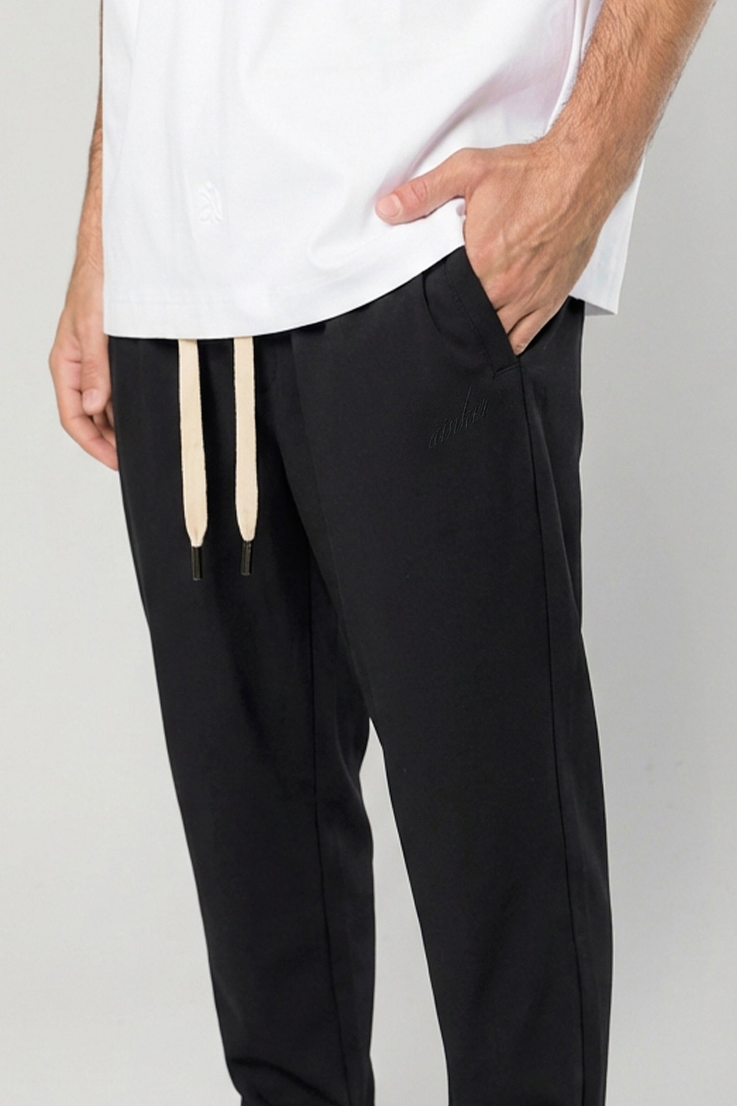 Cotton 784 Black Chino