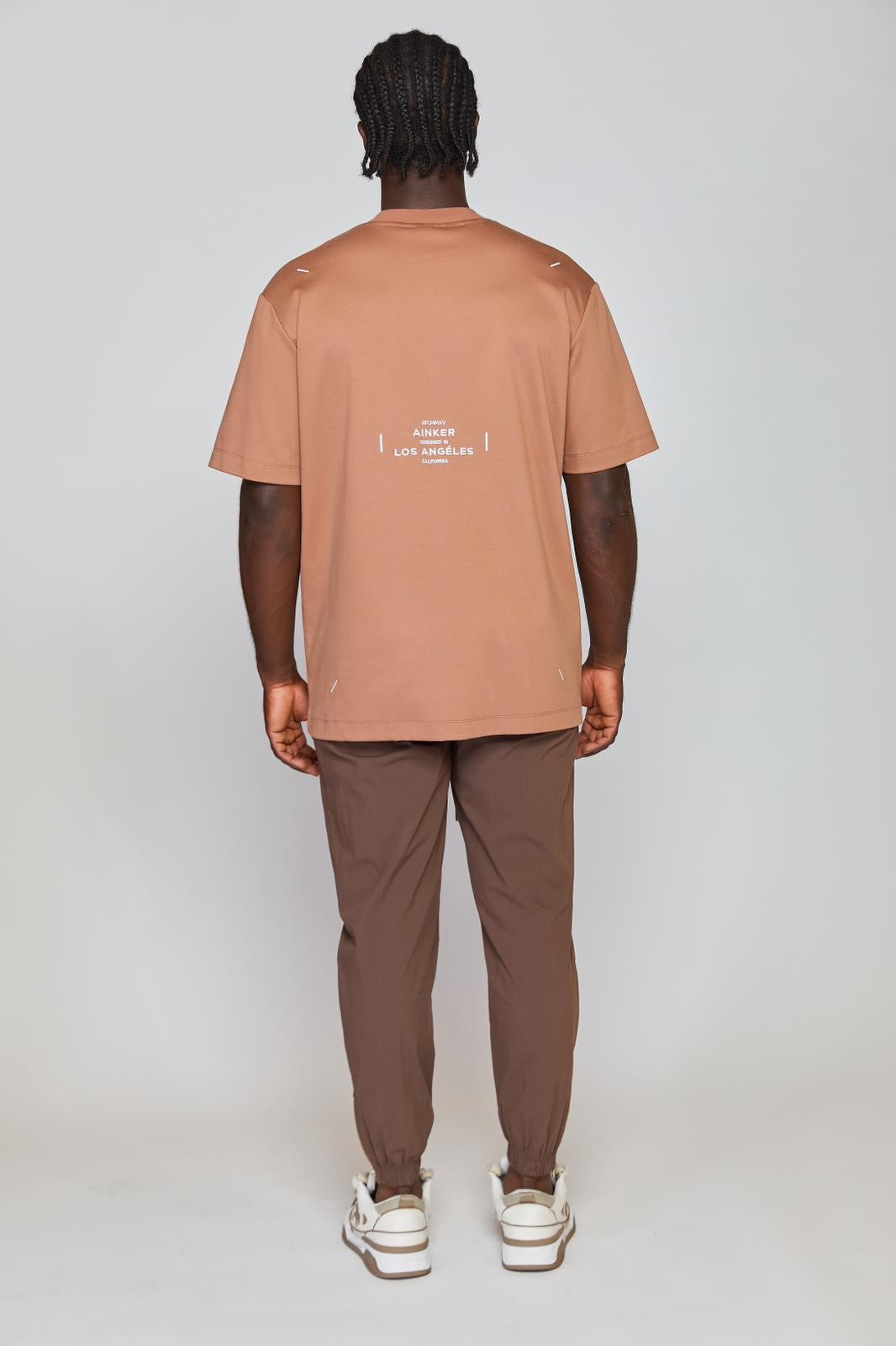 AINKER BROWN AR T-SHIRT