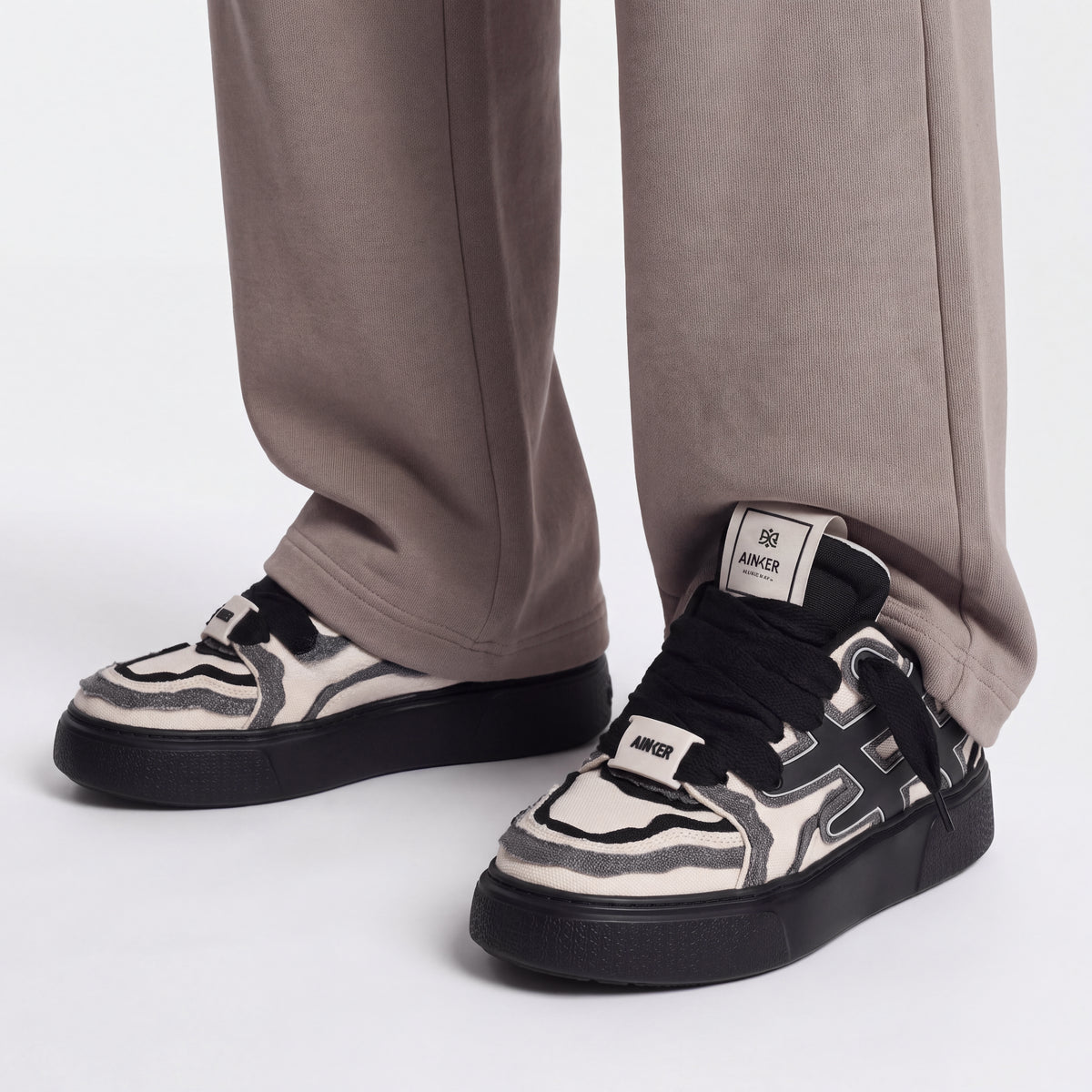 Backdoor Canvas Beige/Gray