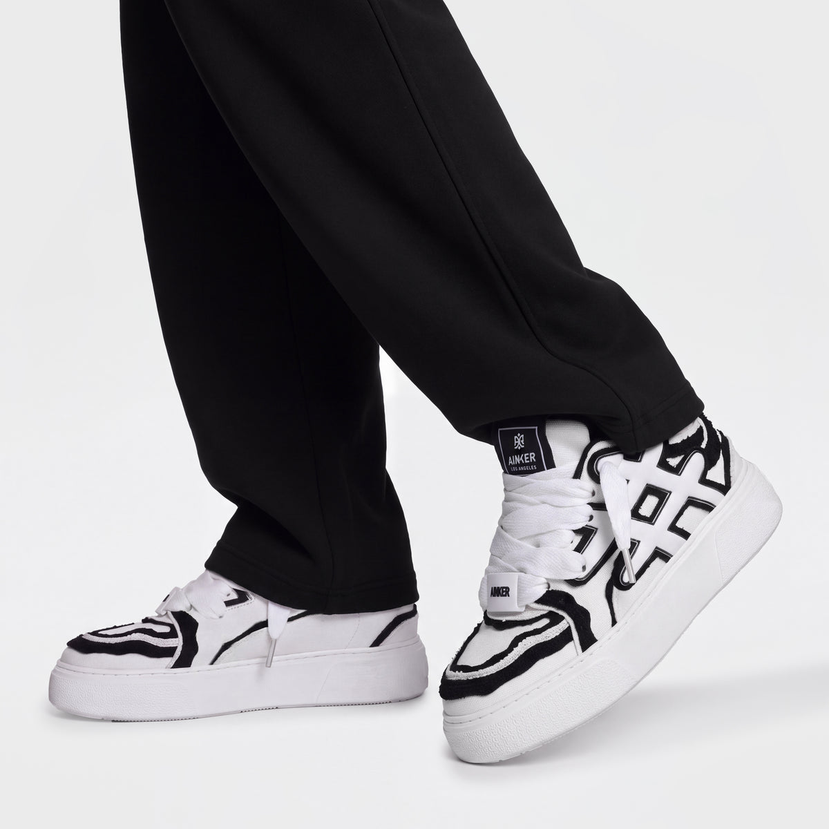 Backdoor Canvas White/Black