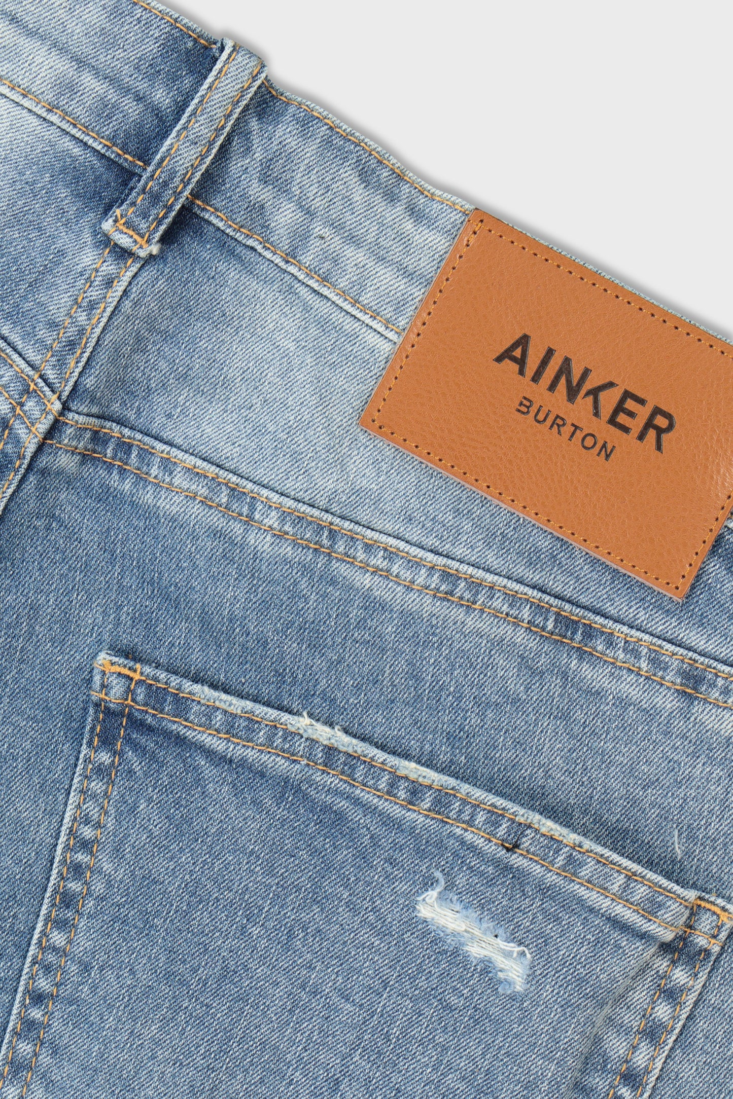 Burton Blue 381 Slim Fit Jeans