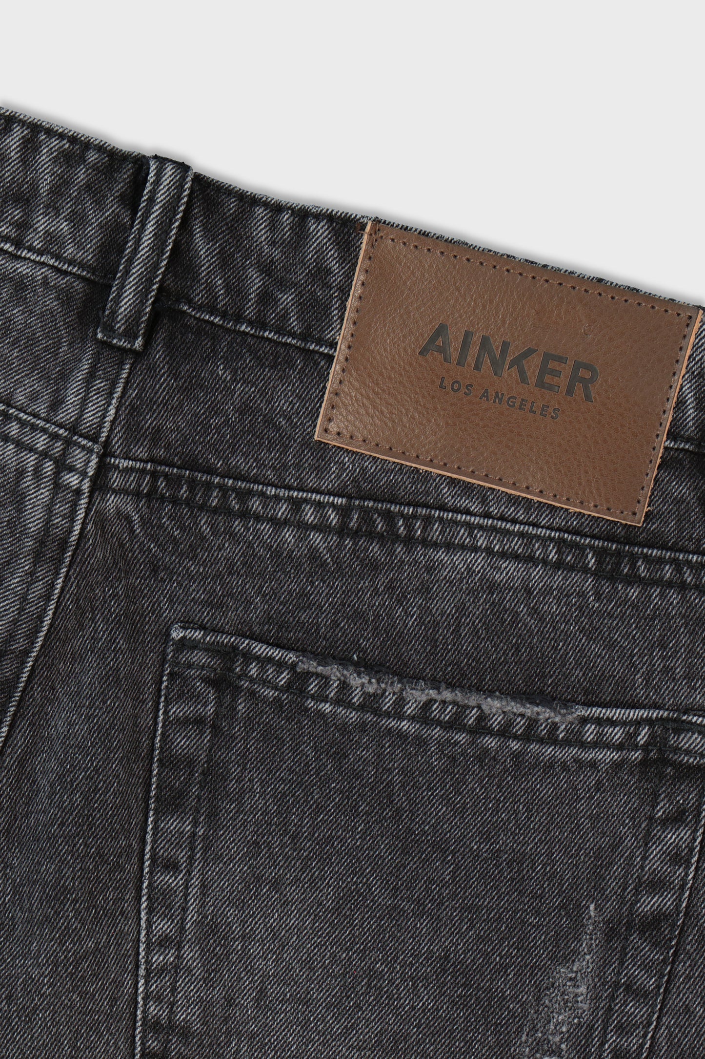 Black Straight Jeans