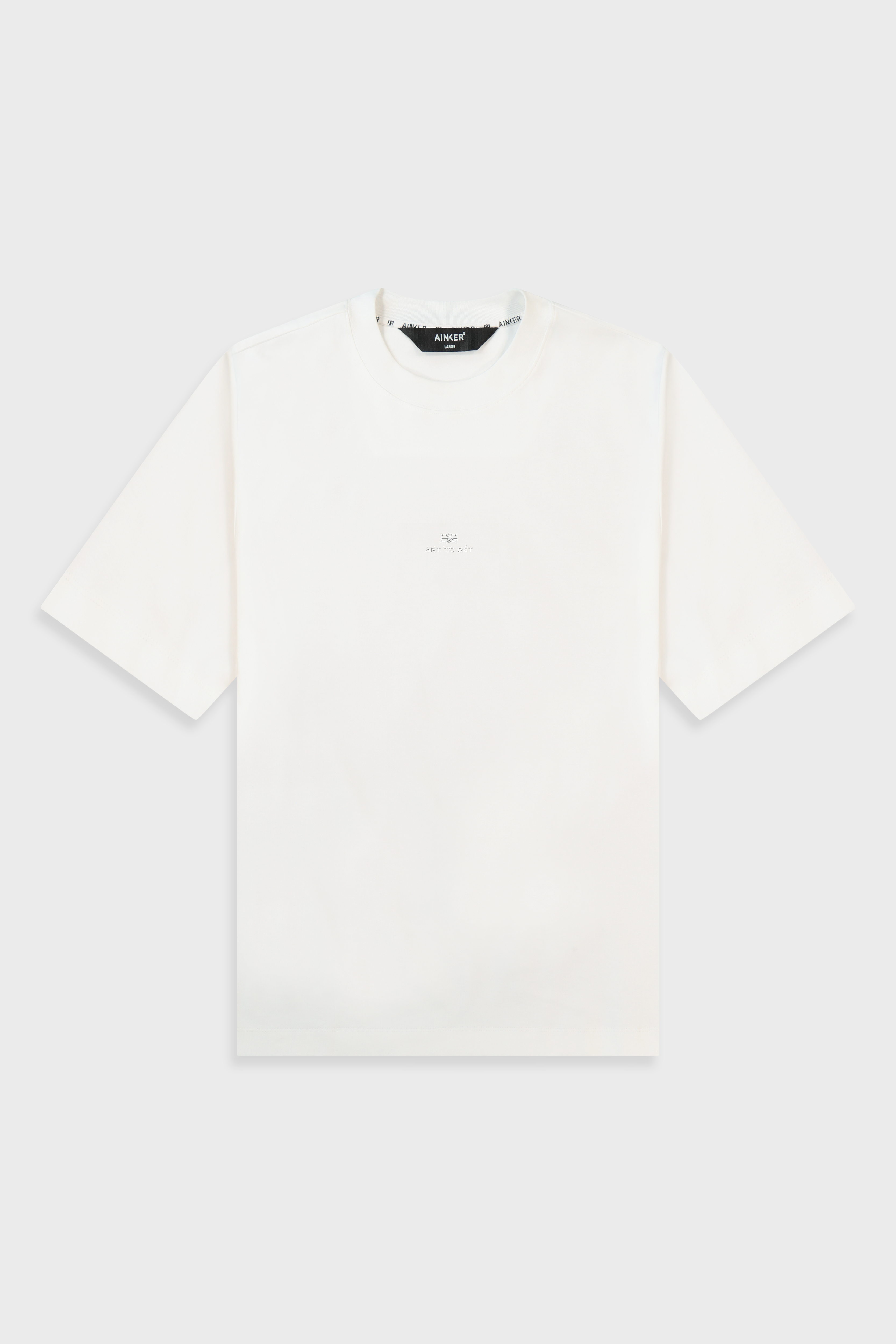 Mercerized 542 White T-Shirt