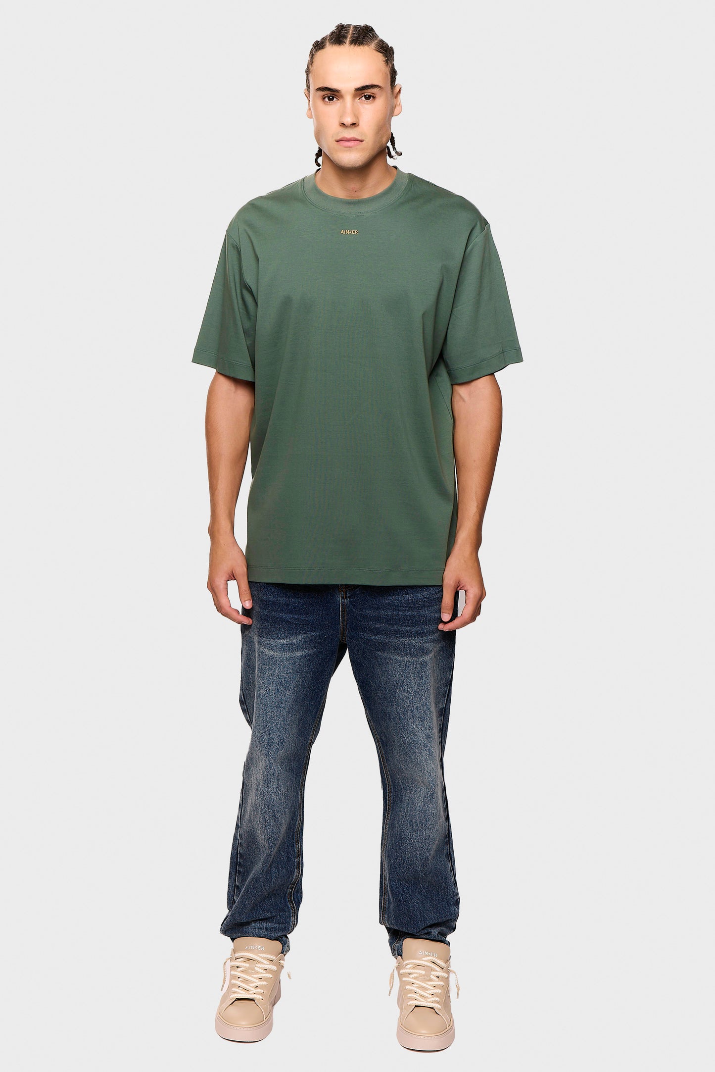 Mercerized 546 Green T-Shirt