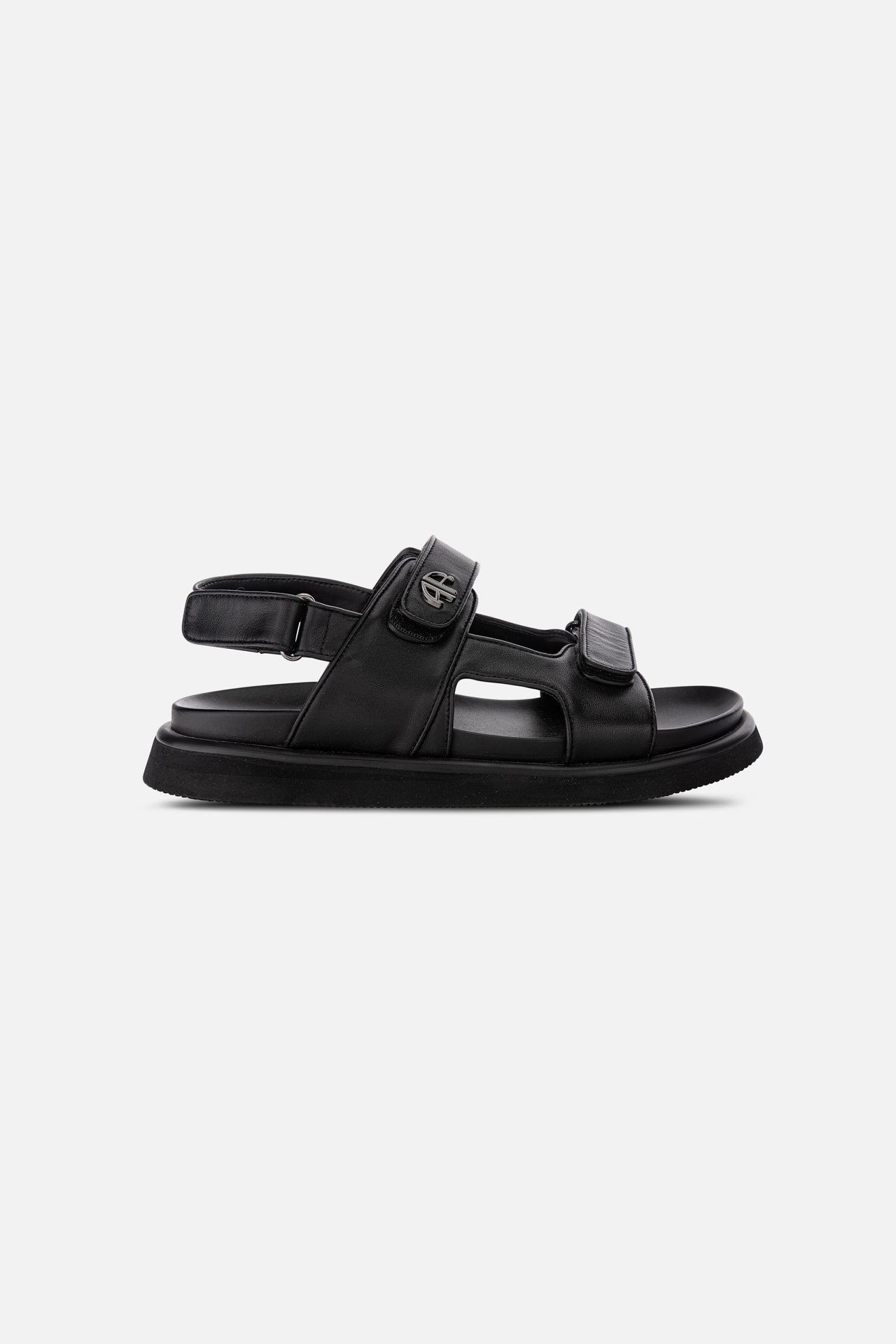 Sandal Black Leather