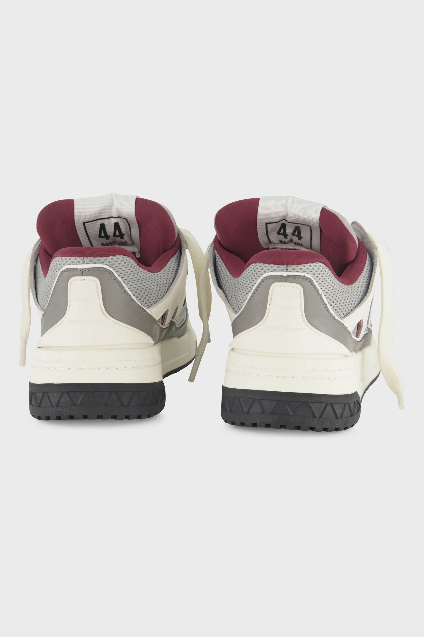 Baseline Leather Black/White/Gray