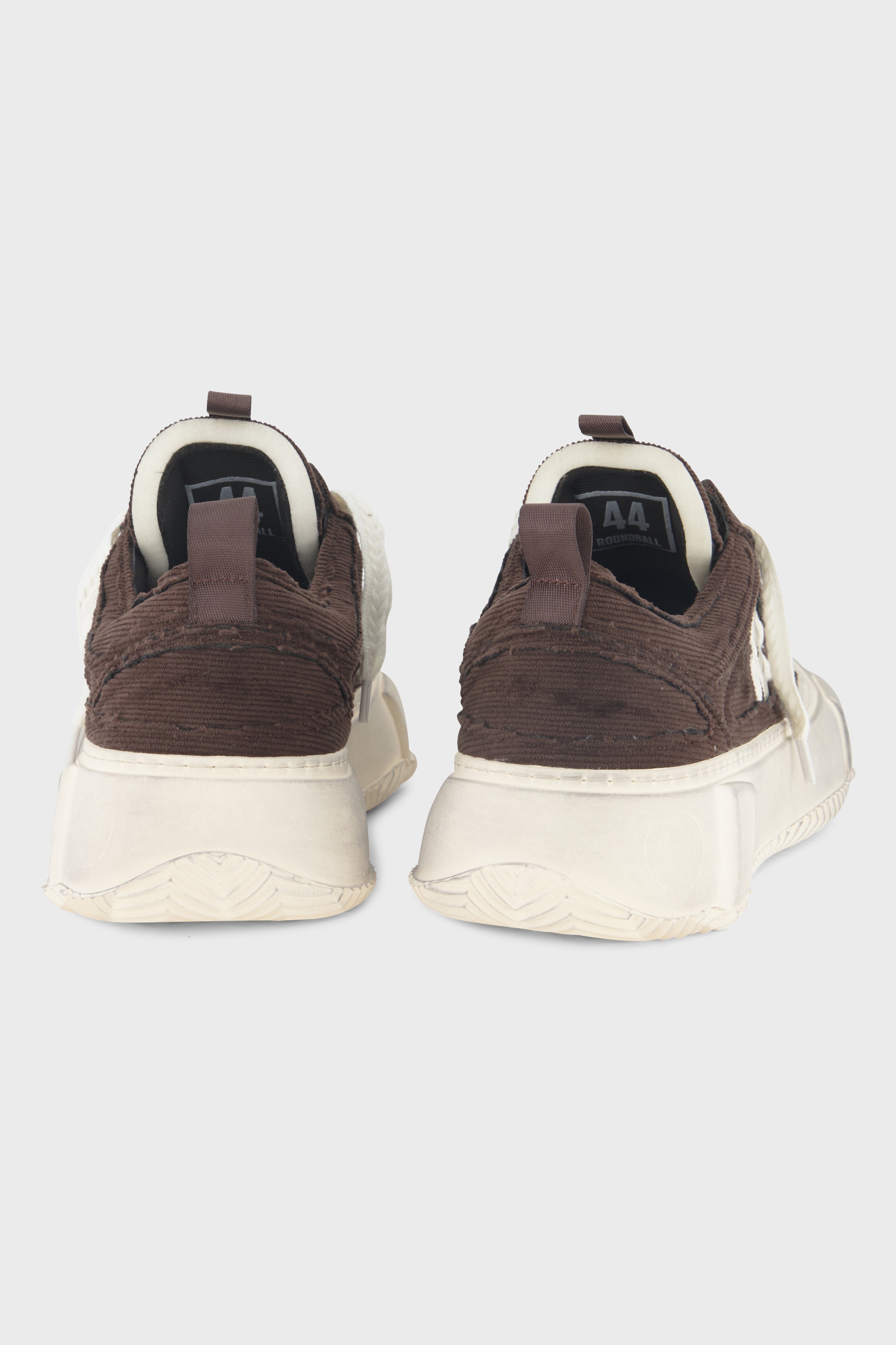 Round Ball Corduroy Brown
