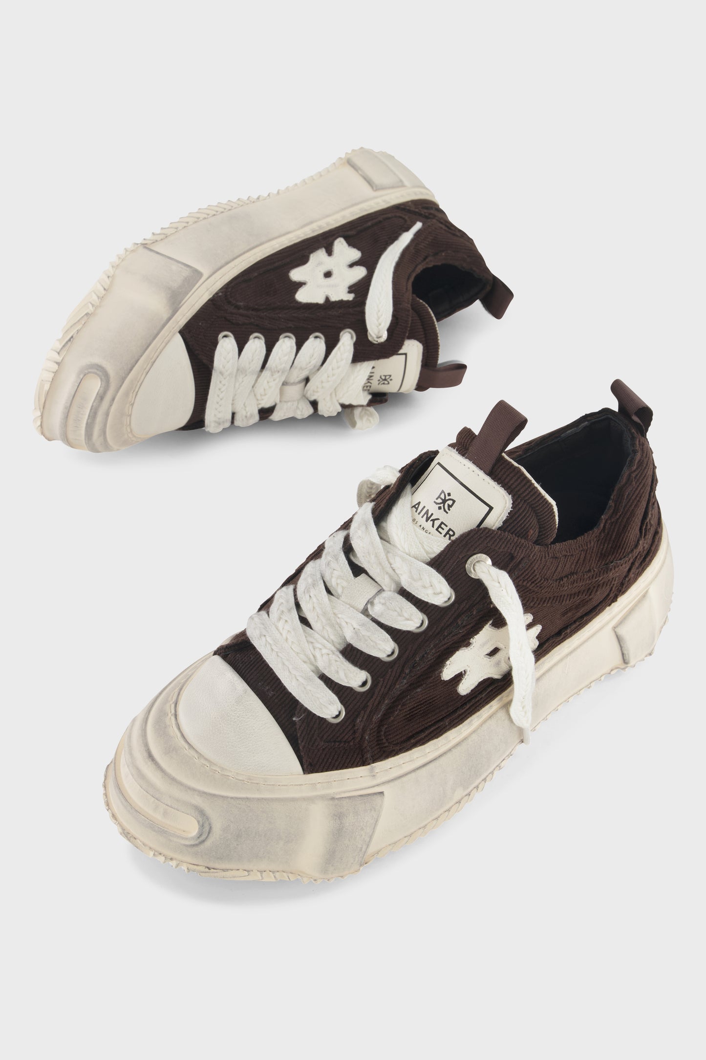 Round Ball Corduroy Brown