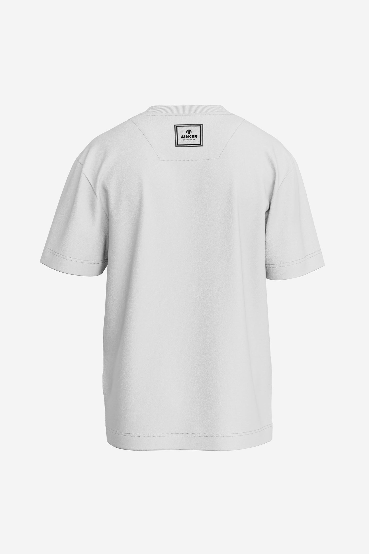 Ainker White Mercerize T-Shirt