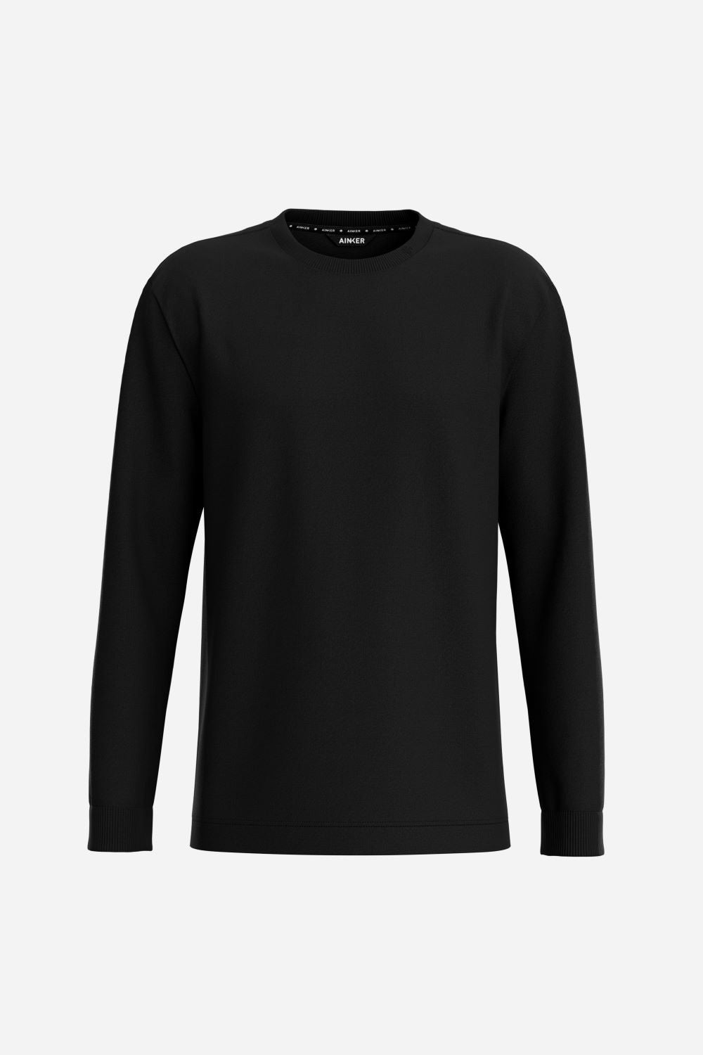 AINKER 005 BLACK LONG T-SHIRT