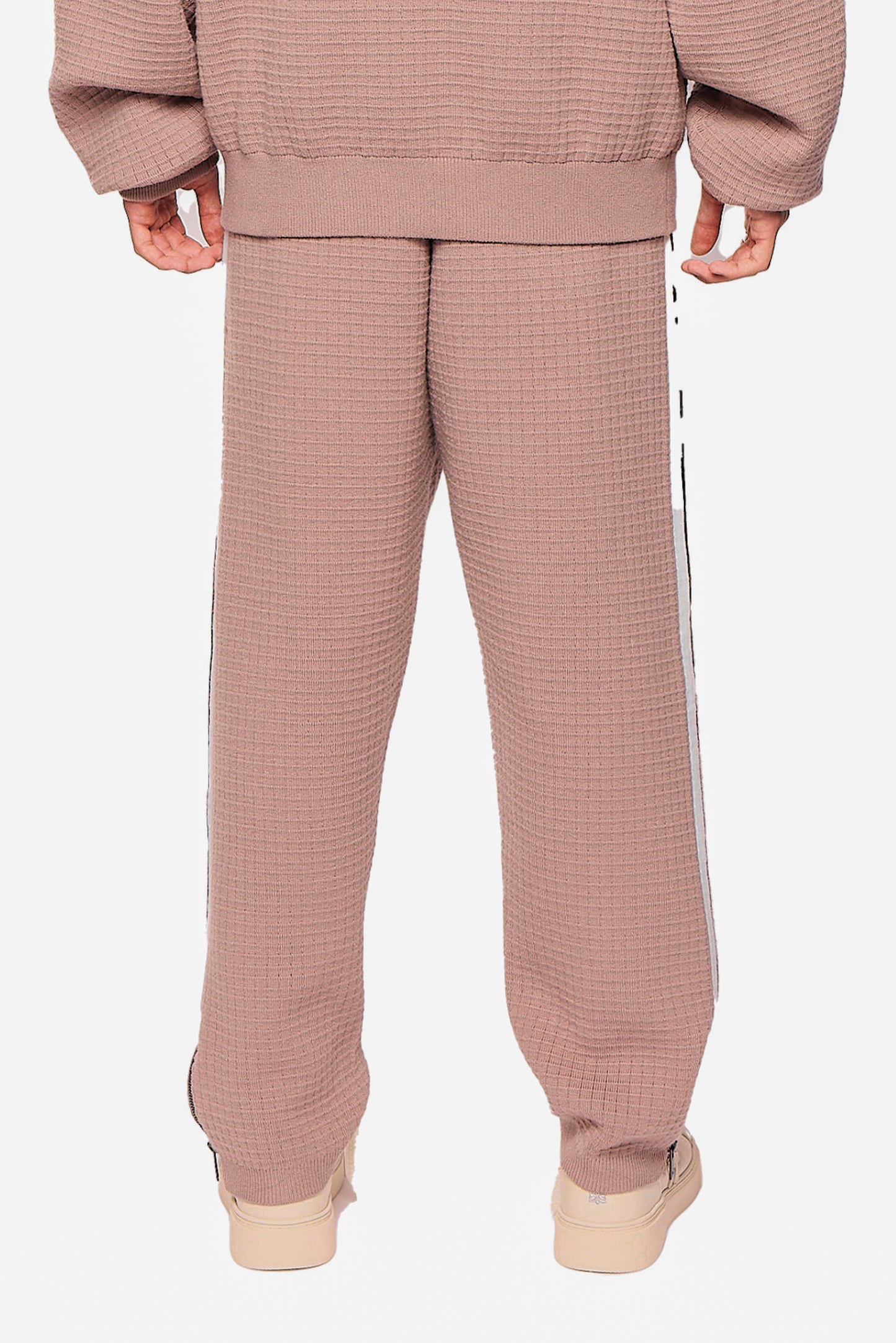 Cotton 644 Waffle Mocha Long Pant