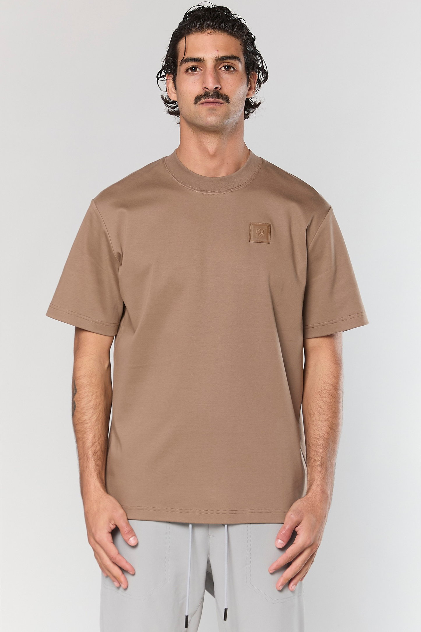 Mercerized 818 Mocha T-Shirt