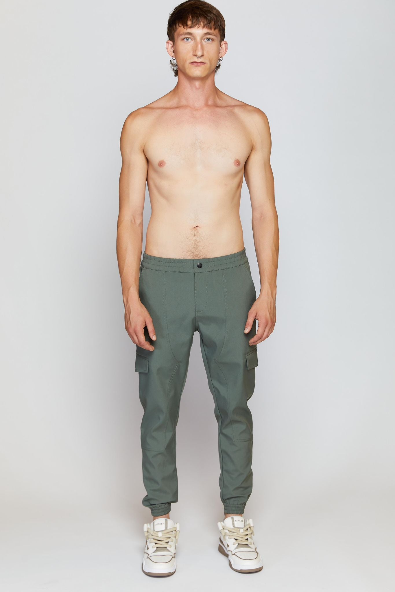 GREEN CARGO PANTS