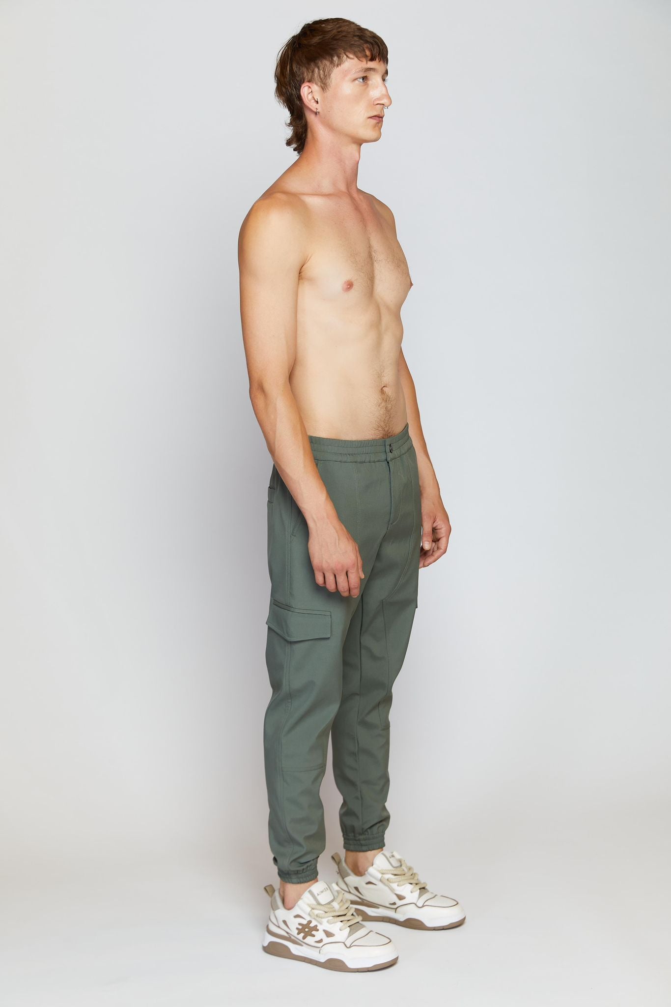 GREEN CARGO PANTS