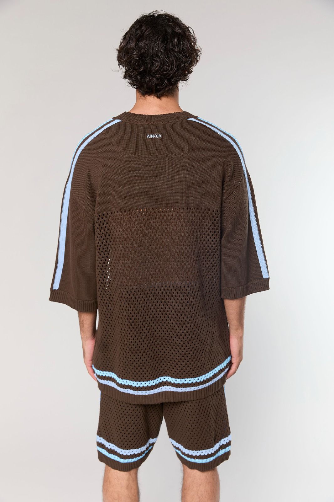 Brown Mesh 804 T-Shirt