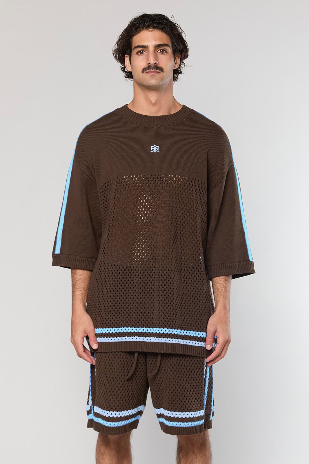 Brown Mesh 804 T-Shirt