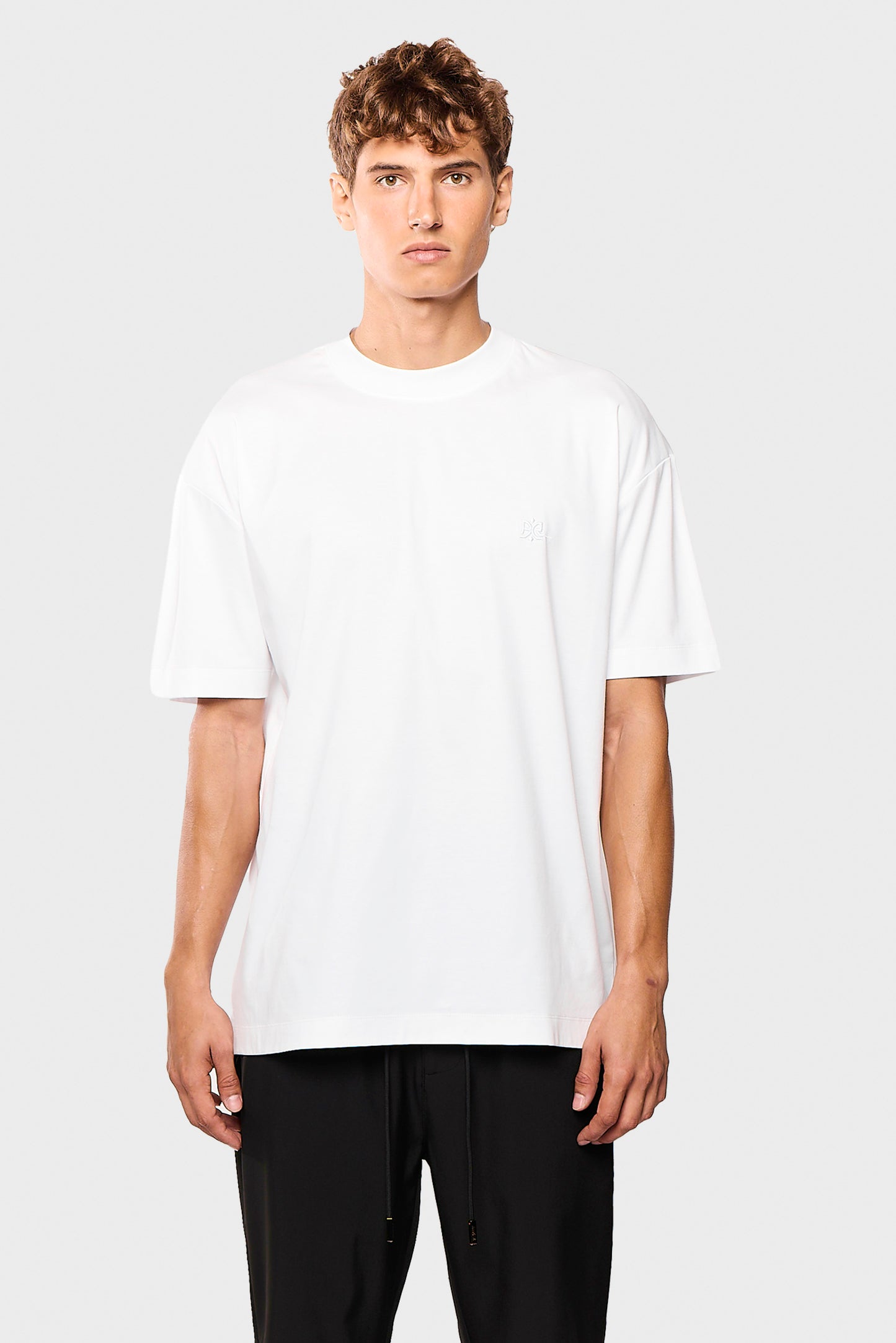 Mercerized 597 White T-Shirt