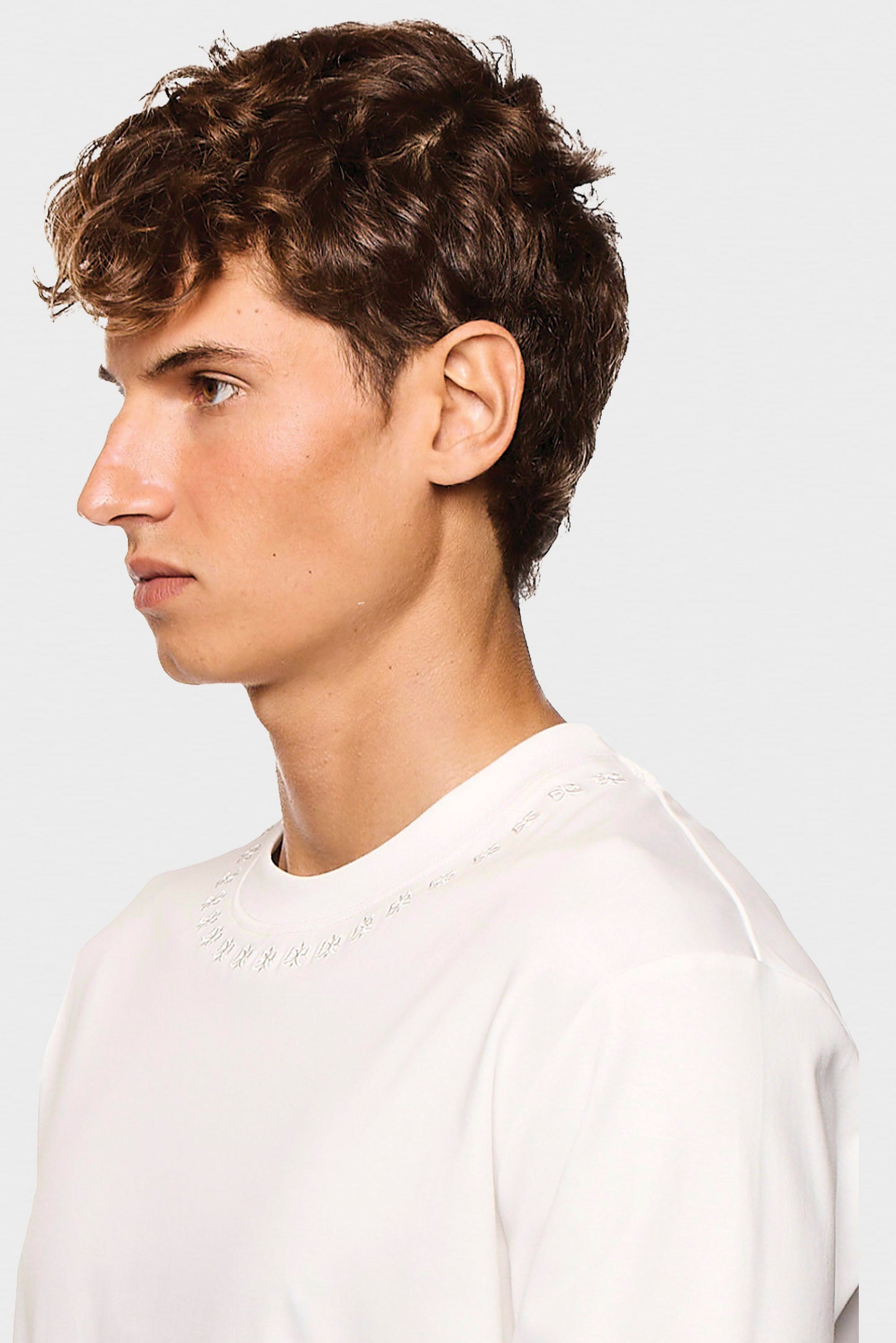 Mercerized 686 Long White T-Shirt