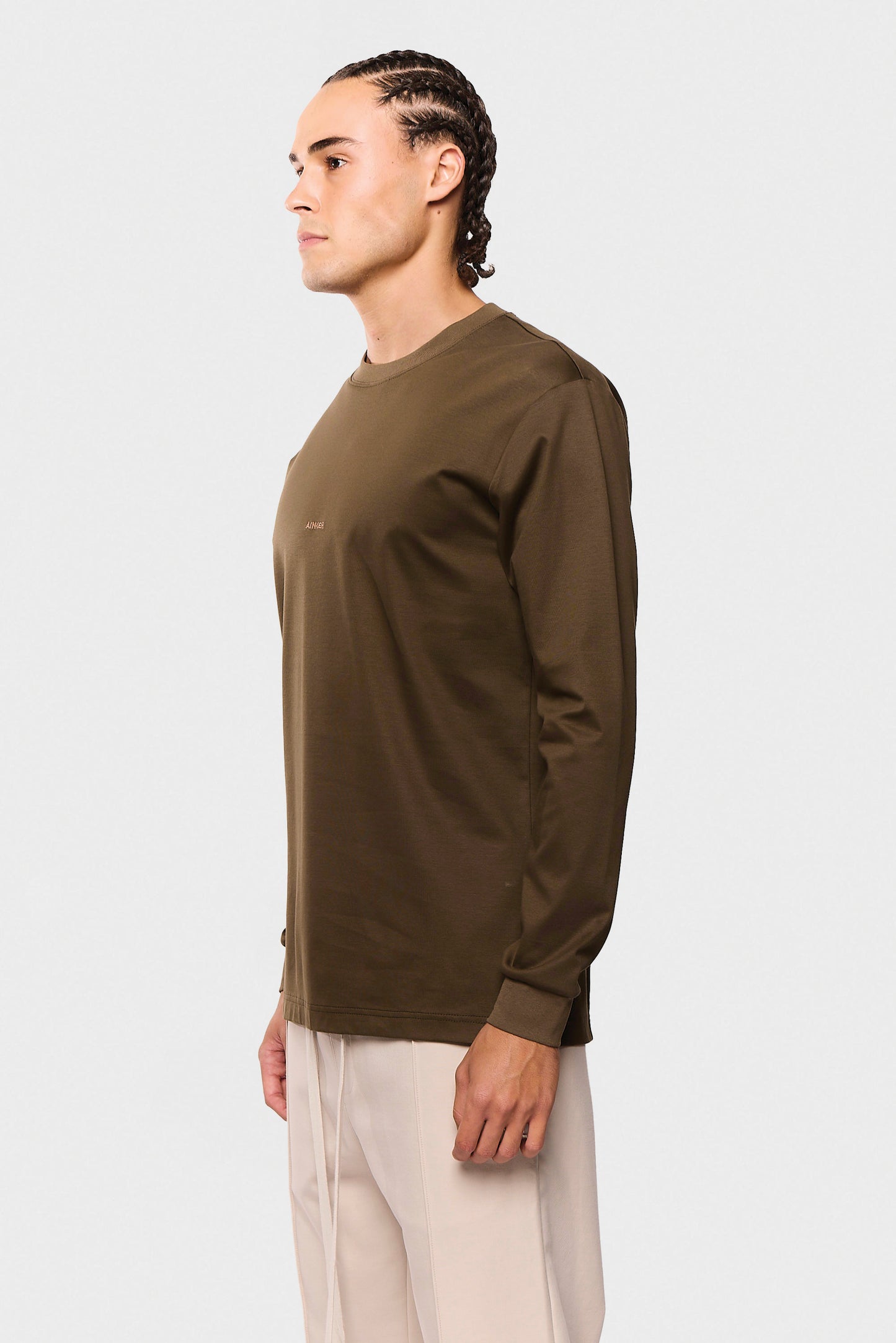 Mercerized 534 Long Green T-Shirt