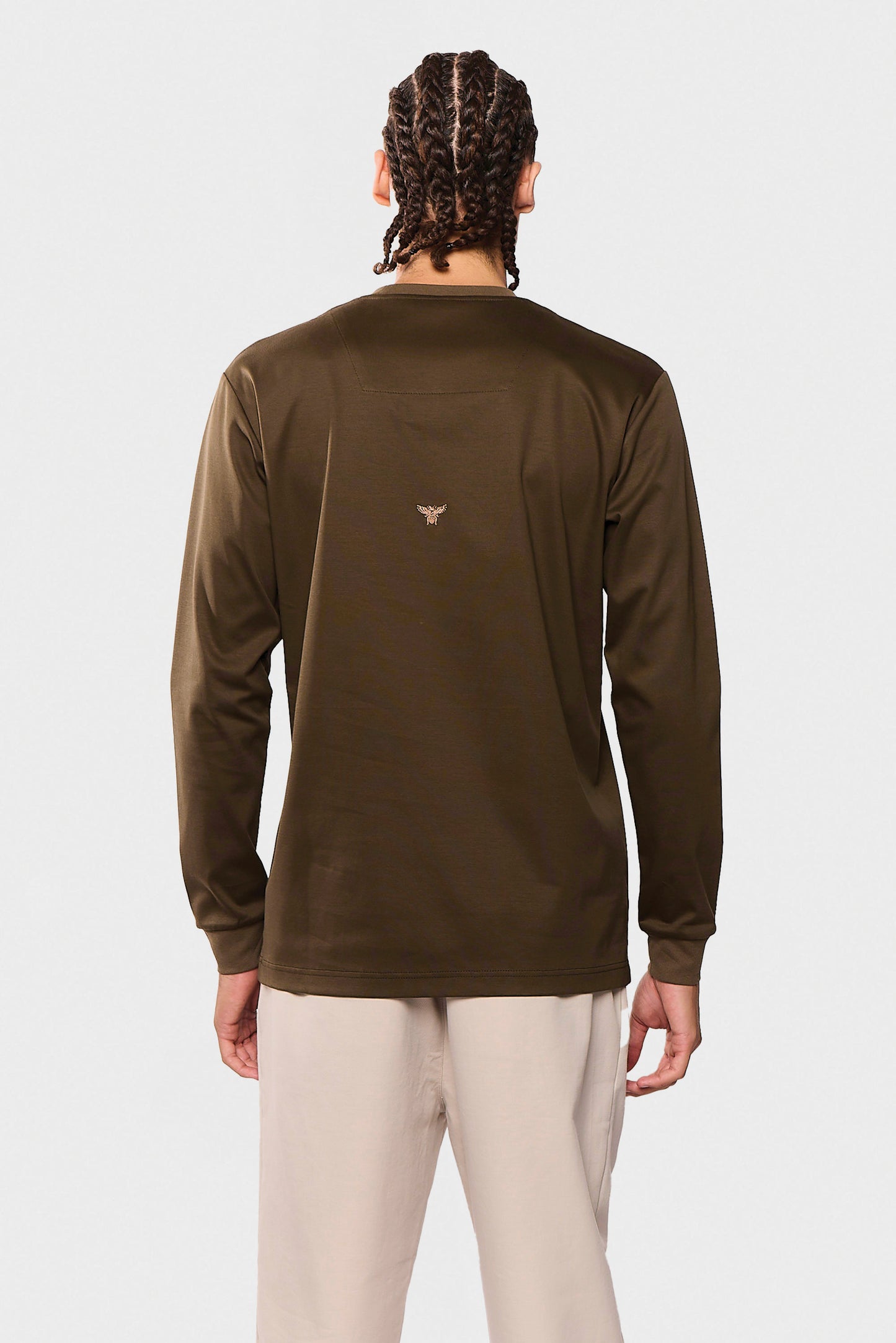 Mercerized 534 Long Green T-Shirt