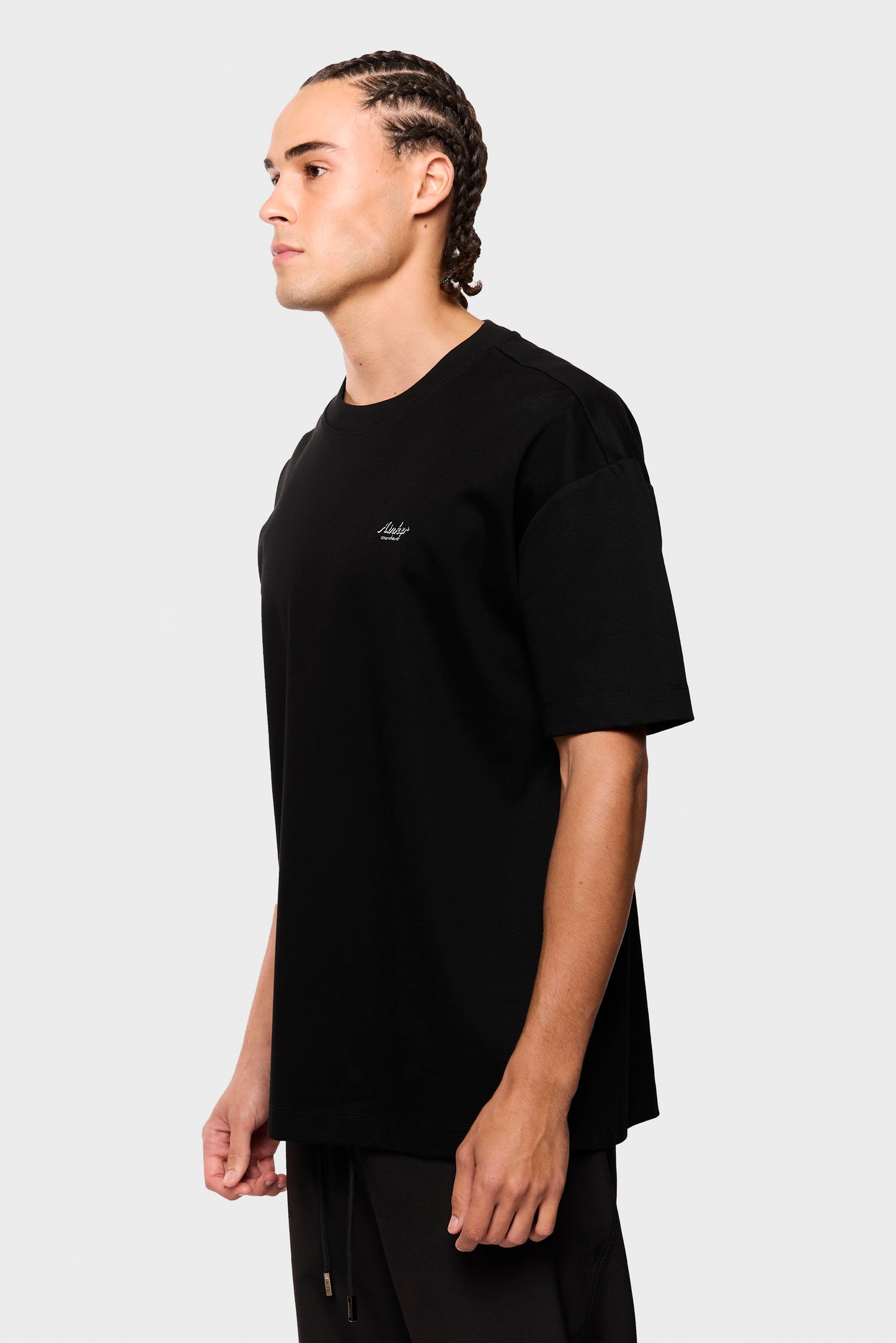 Mercerized 540 Black T-Shirt
