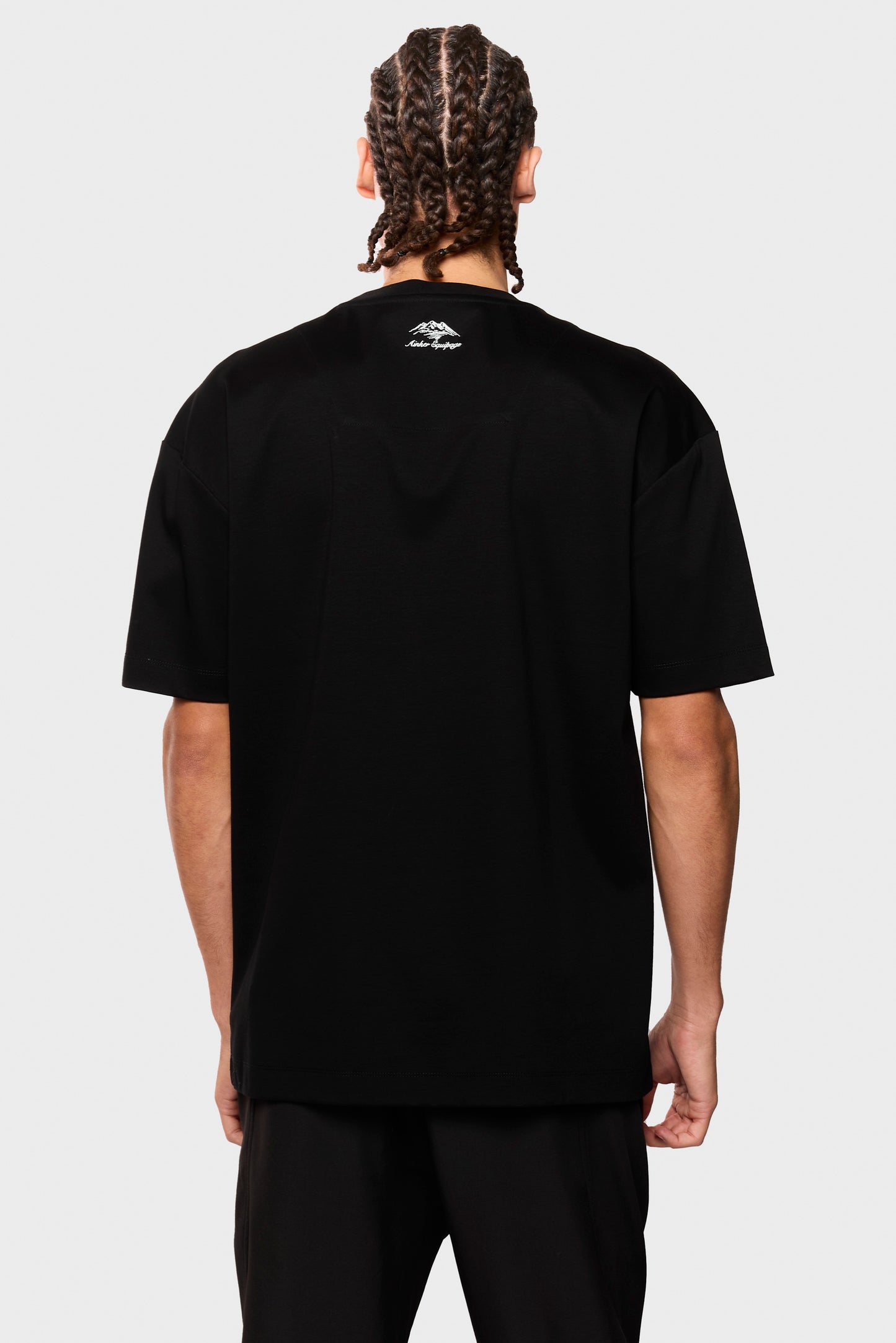 Mercerized 540 Black T-Shirt