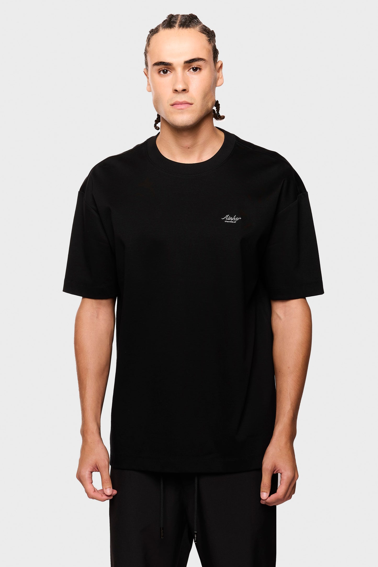 Mercerized 540 Black T-Shirt